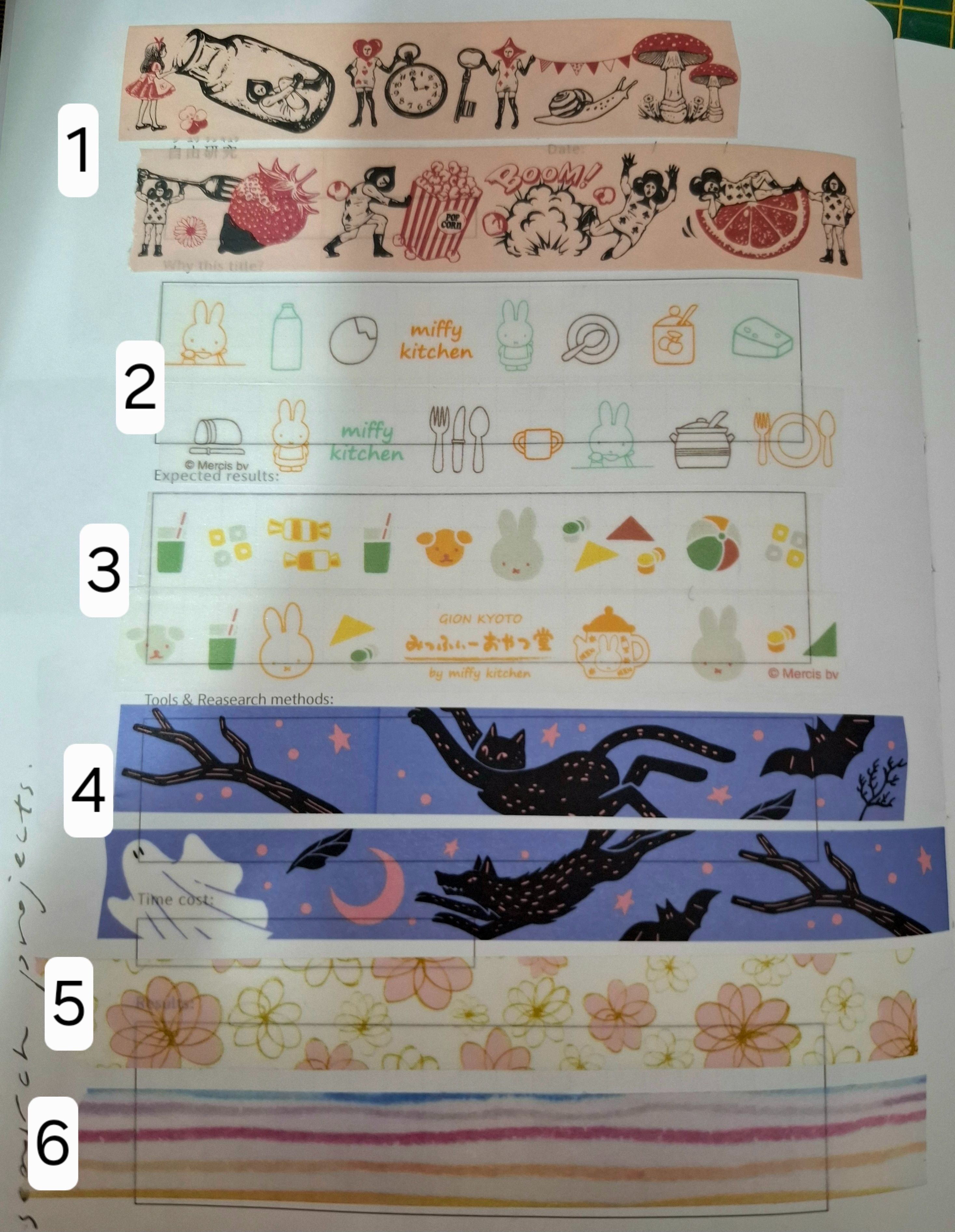 日牌紙膠帶分裝2(纏於分裝片)