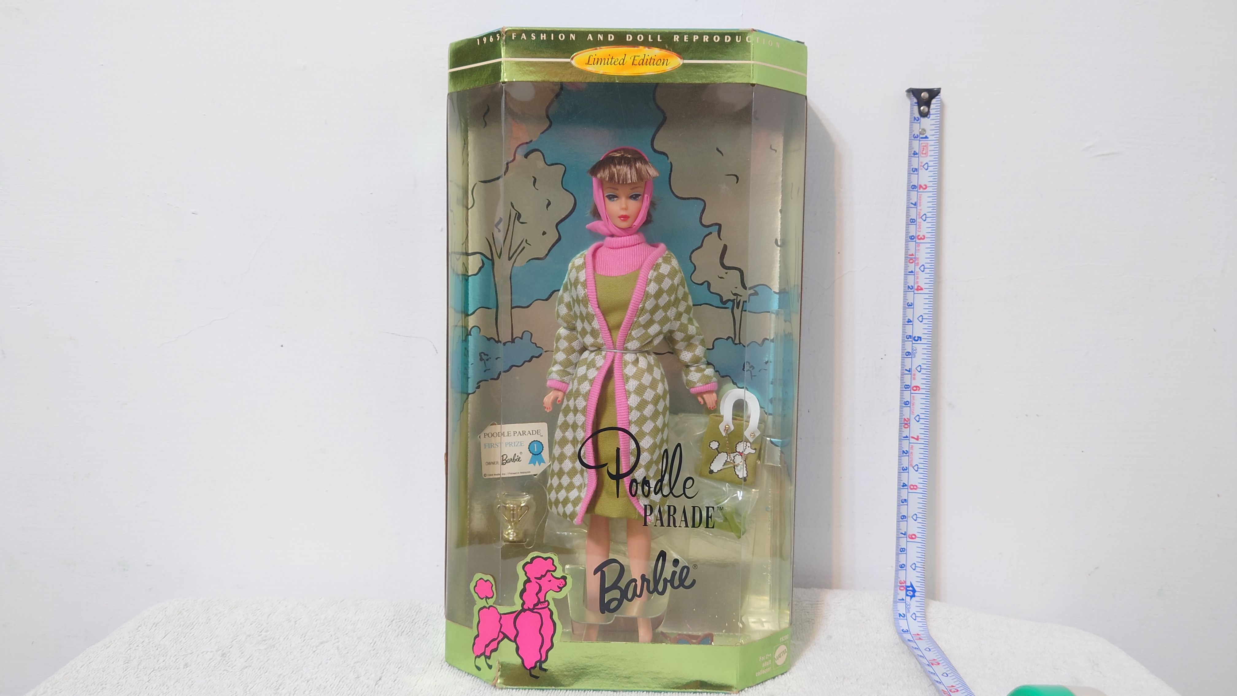 Barbie 芭比 1965’貴賓犬競賽冠軍 經典收藏系列 1965’Poodle PARADE 復刻 絕版 15280
