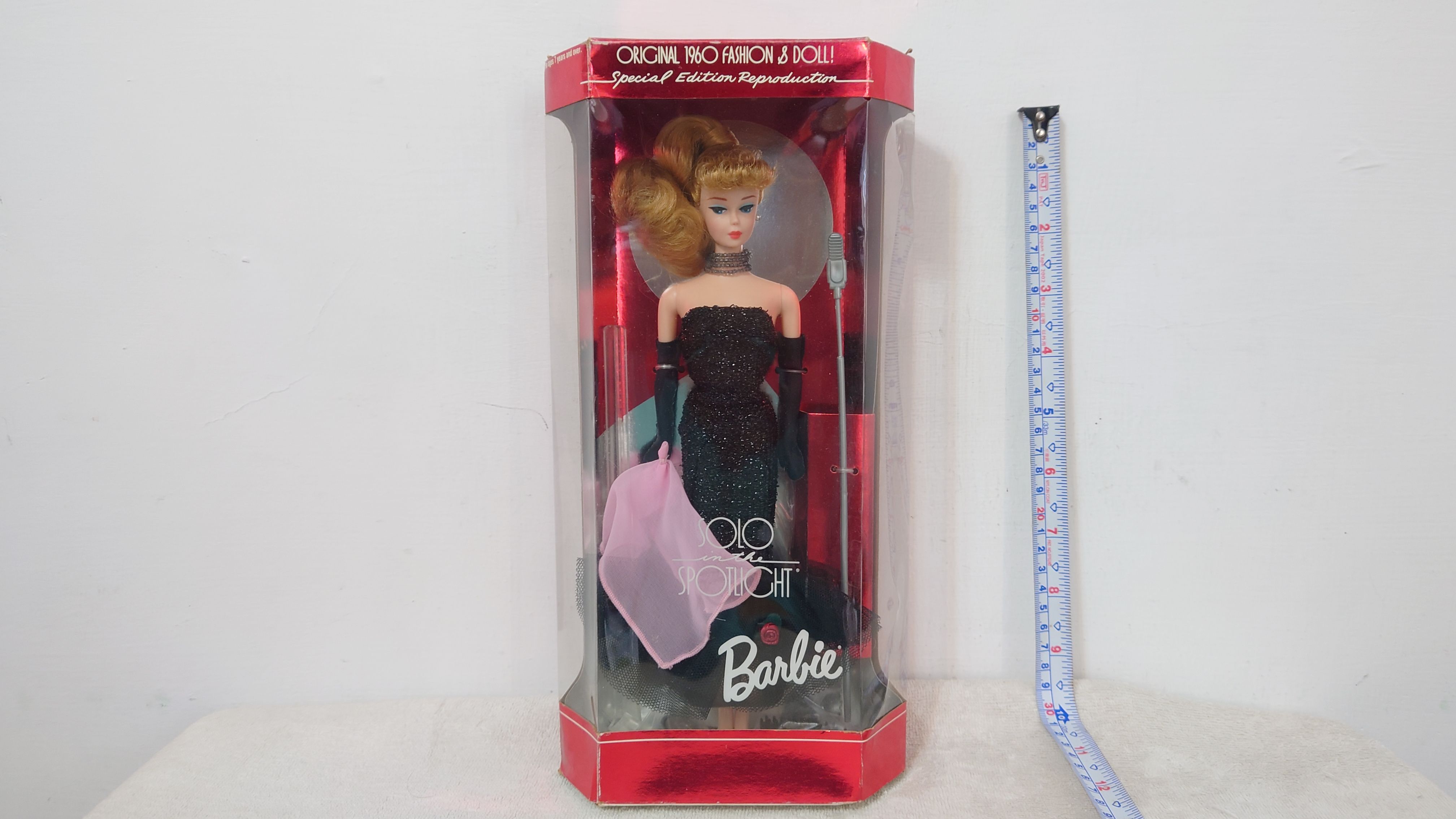 Barbie 聚光燈獨唱1960’ 金髮款 經典復刻收藏系列 13534 特別版 絕版
