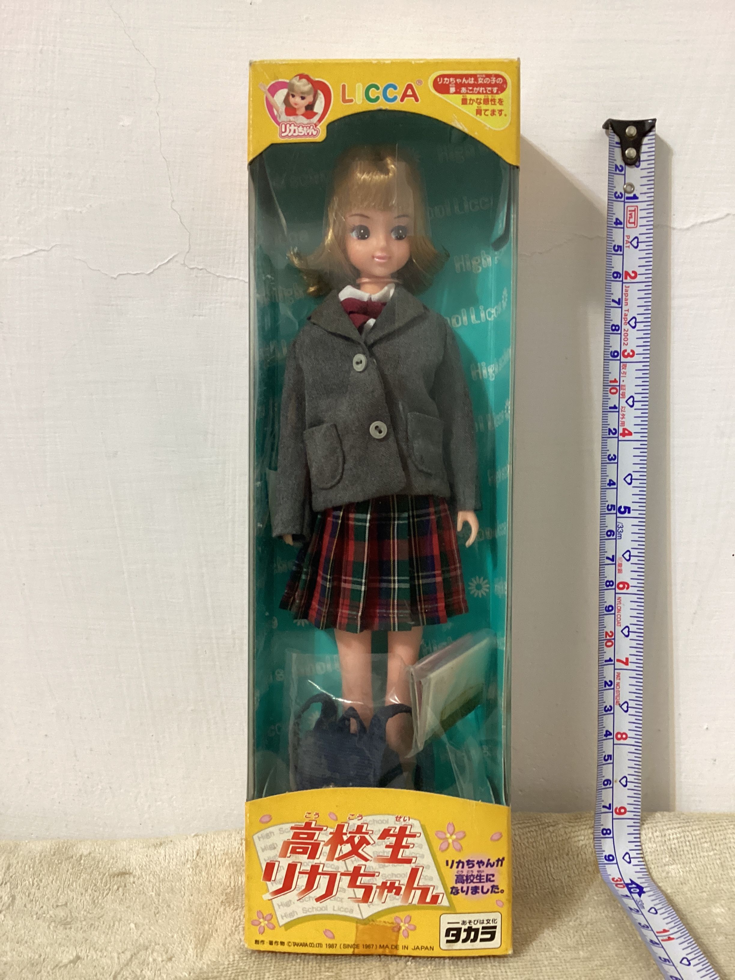 Licca 莉卡 高中生 高校生系列第一款 玩具凡斗城限定 學校制服 水手服 611218 TAKARA 絕版