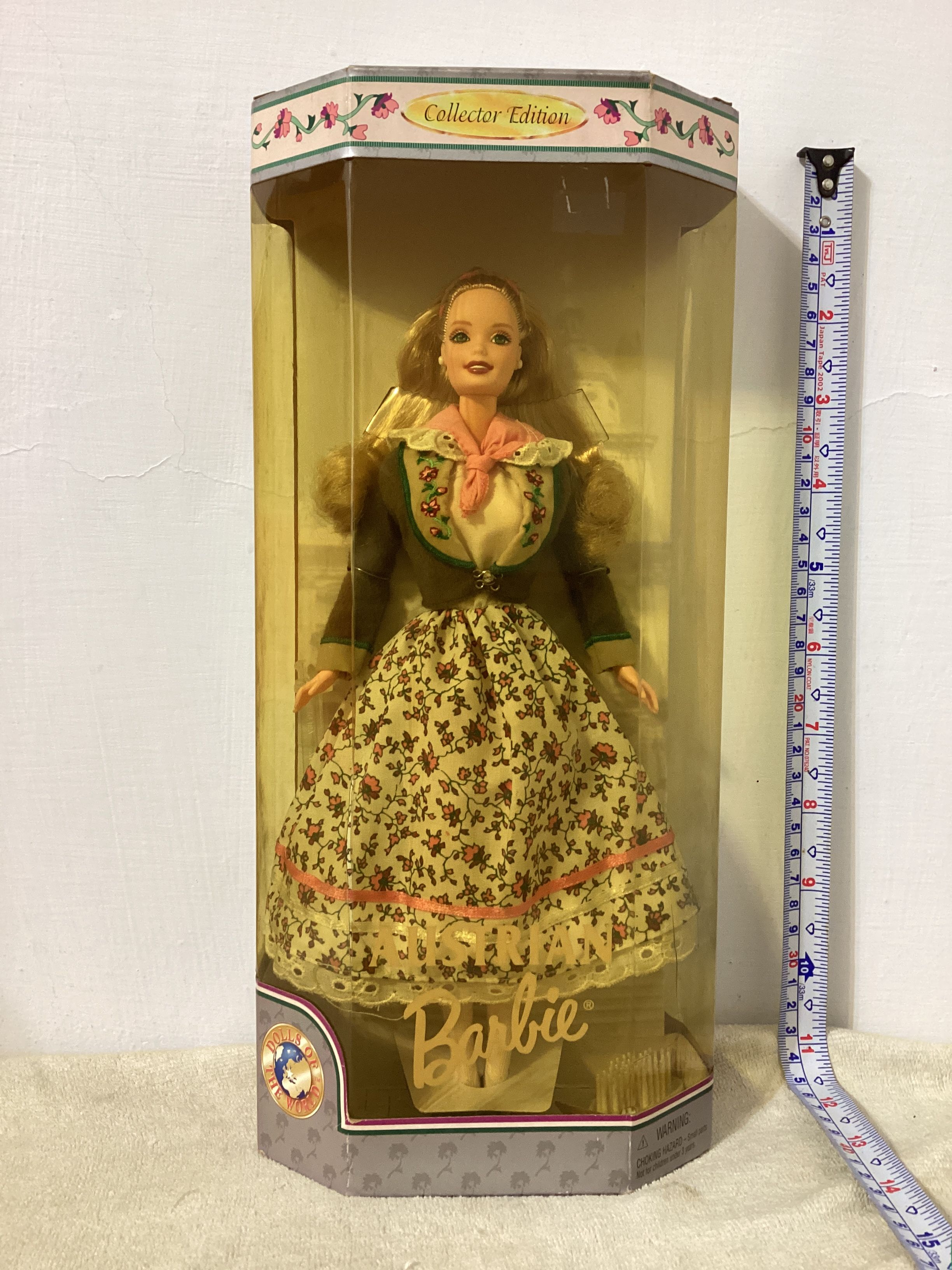 Barbie 芭比 奧地利 Austrian 世界娃娃系列 歐洲篇 21553 收藏版 絕版