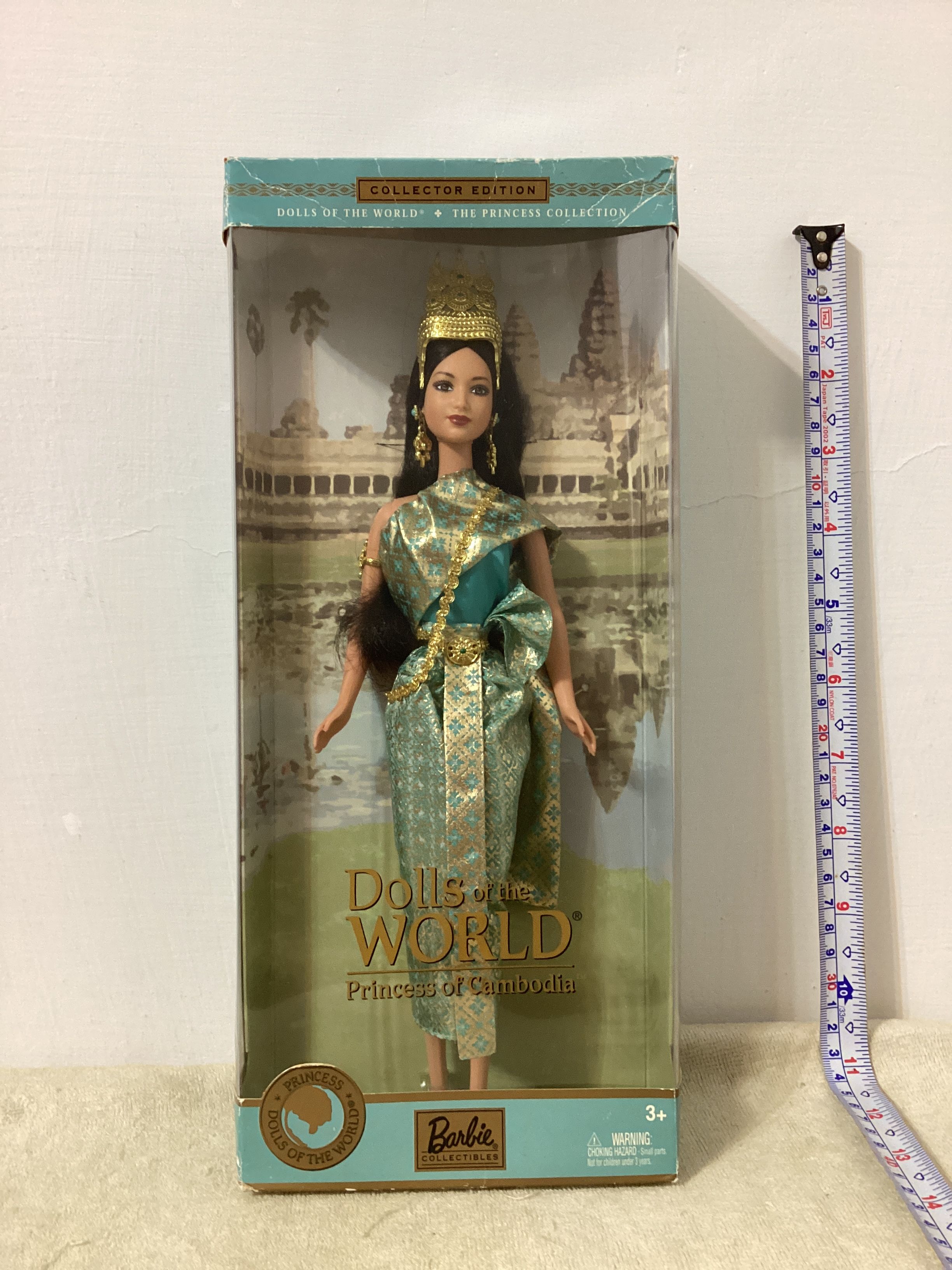 Barbie 芭比 柬埔寨公主 Princess of Cambodia 世界娃娃系列之公主系列 B3460 絕版