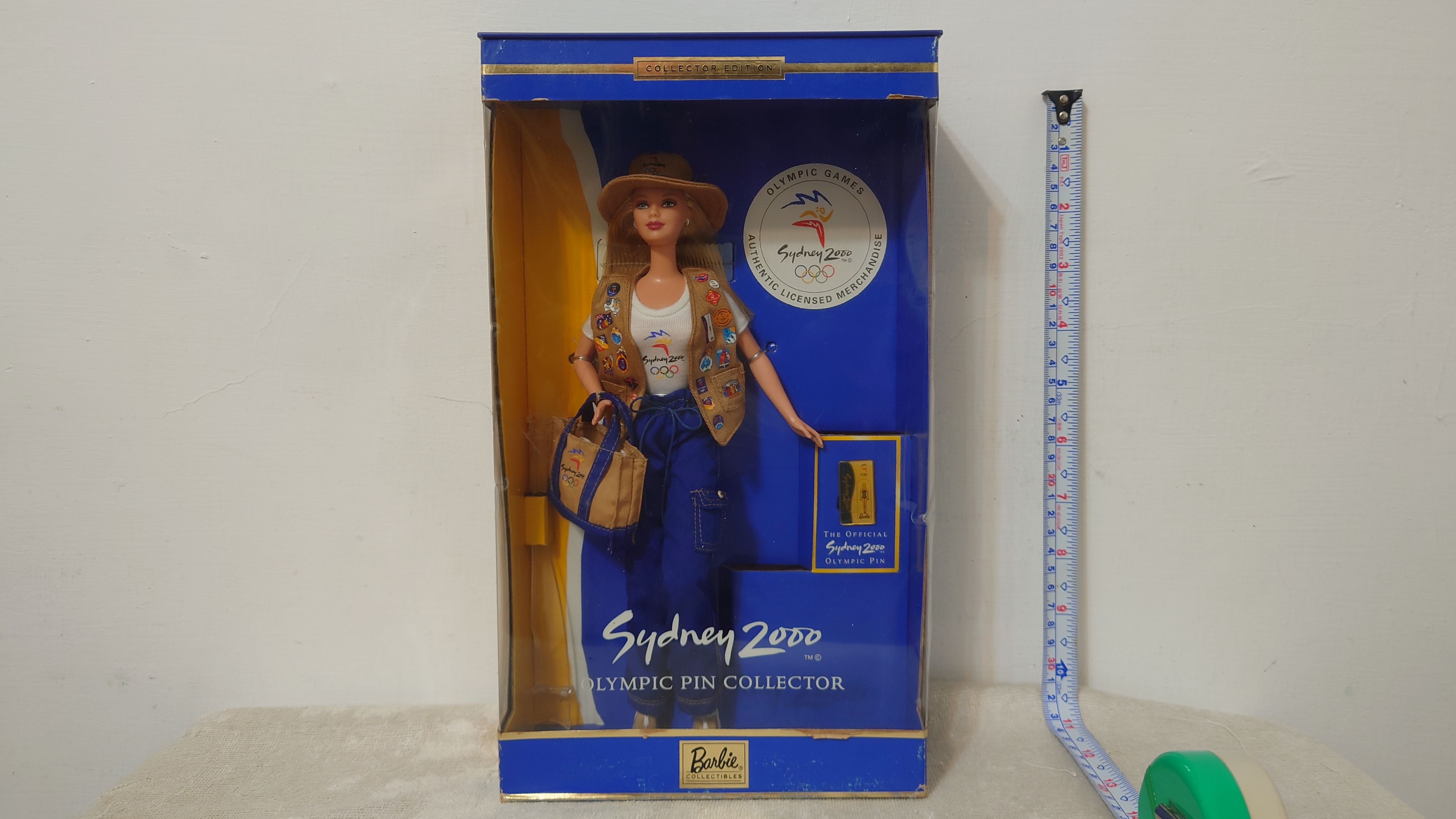 Barbie 芭比 2000年雪梨奧運別針系列 Sydney 2000 Olympic Pin 25644 收藏版 絕版