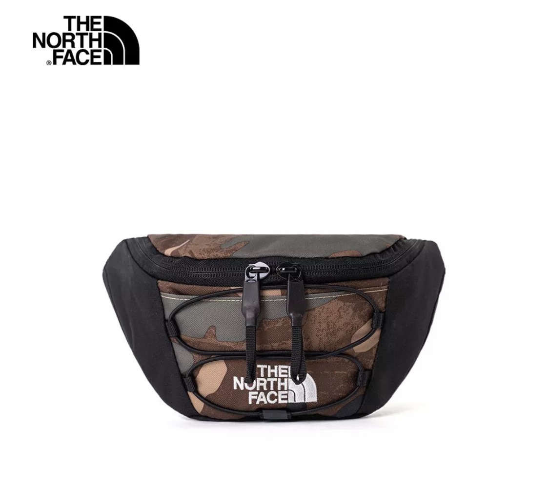 ［高檔好物代購］THE NORTH FACE 迷彩彈力繩腰包 （含運到手價）