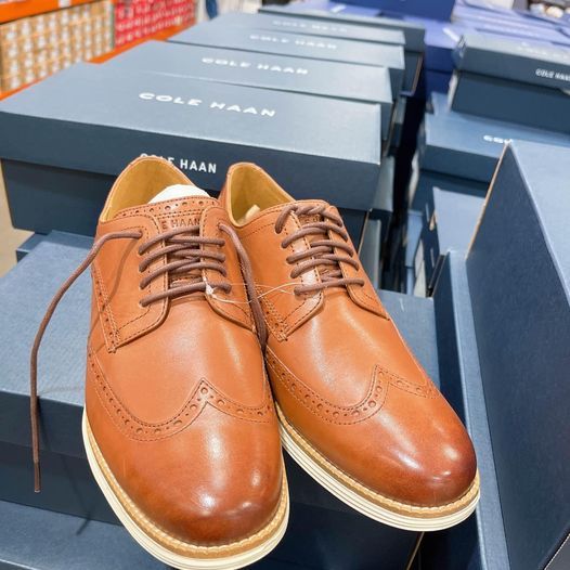 [Costco限量代購］COLE HAAN OXFORD SHOE 男雕花牛津皮鞋US9（含運到手價）