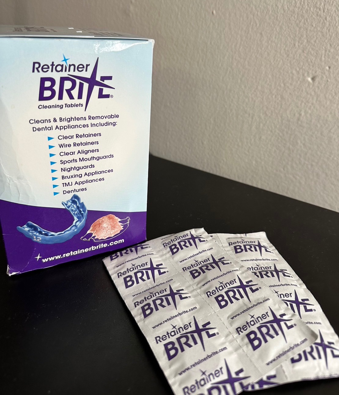 Retainer Brite 口腔護具清潔錠