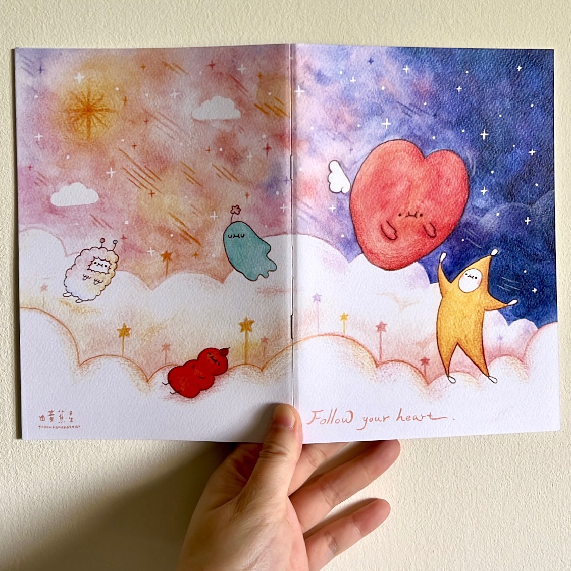 ✦ Follow your heart ✦ A5筆記本