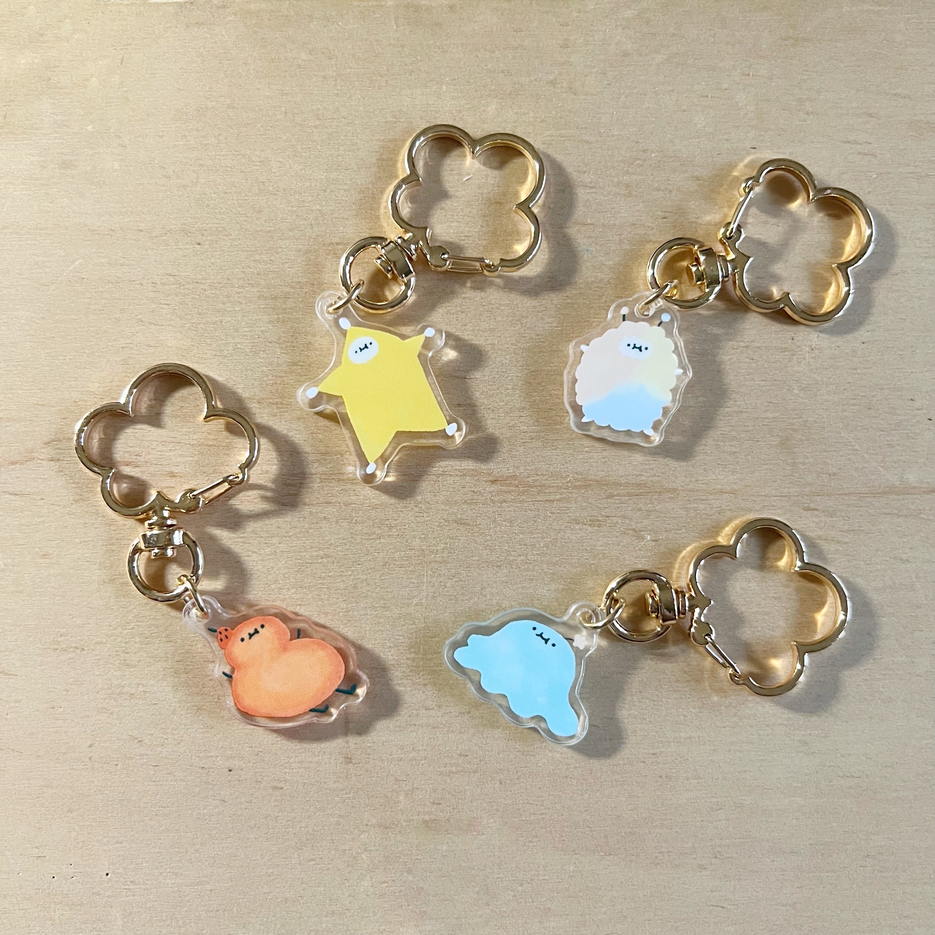 ✦ 胖胖蕉星家族 ✦ NG小尺寸吊飾