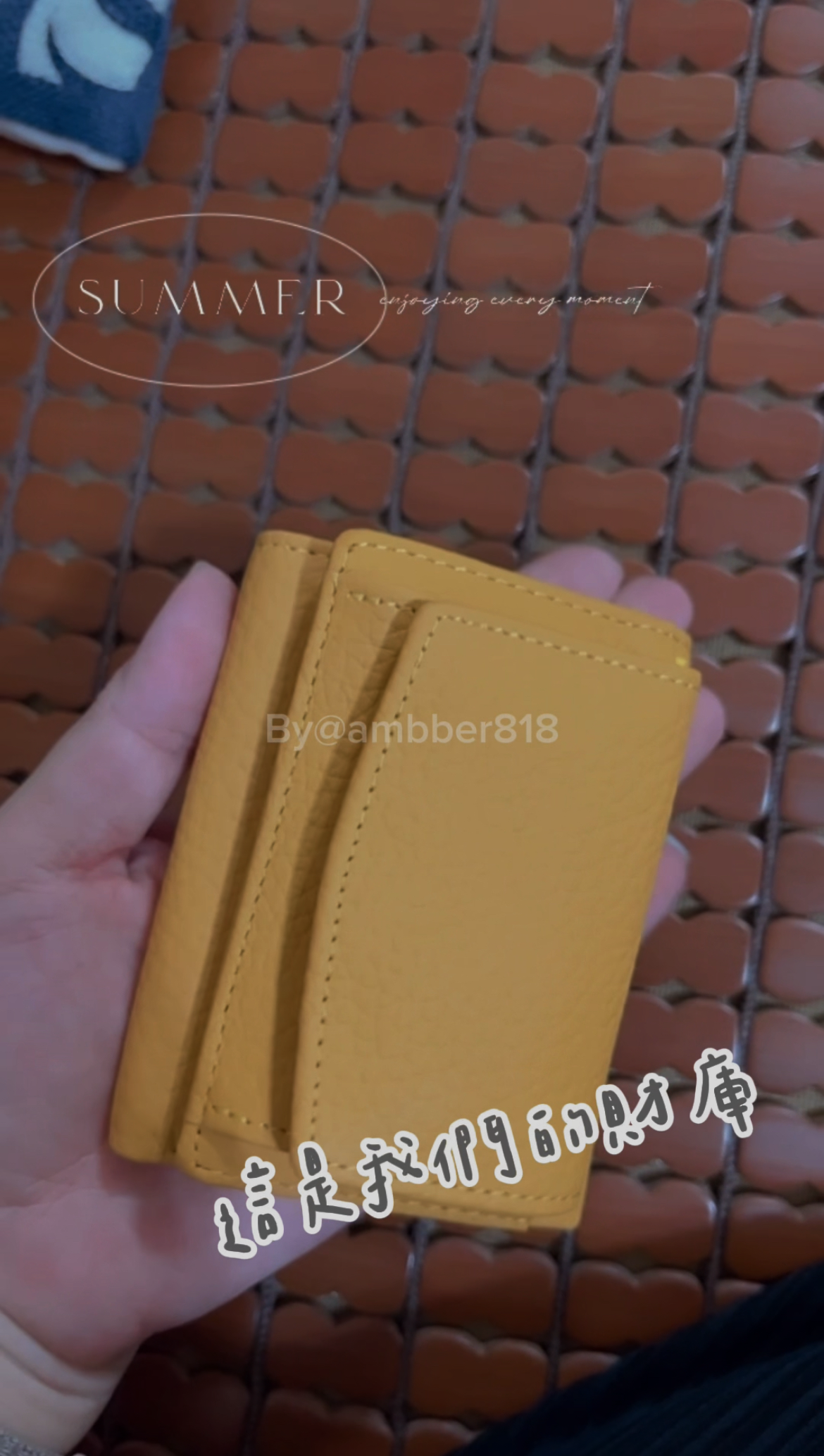輕巧小款短夾錢包