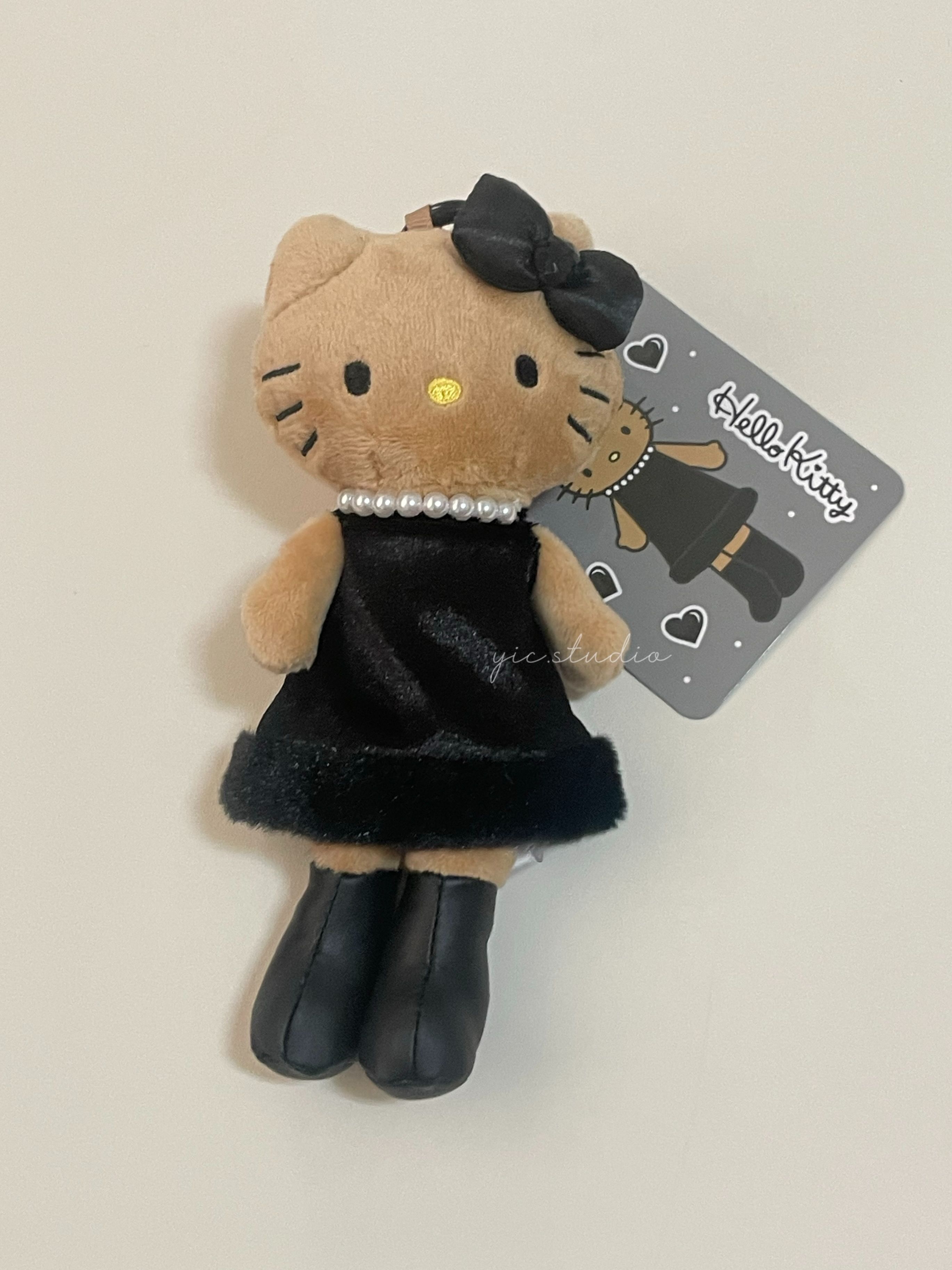 ✨三麗鷗  長腿系列 貴婦黑皮Kitty 🎀 （日本帶回）