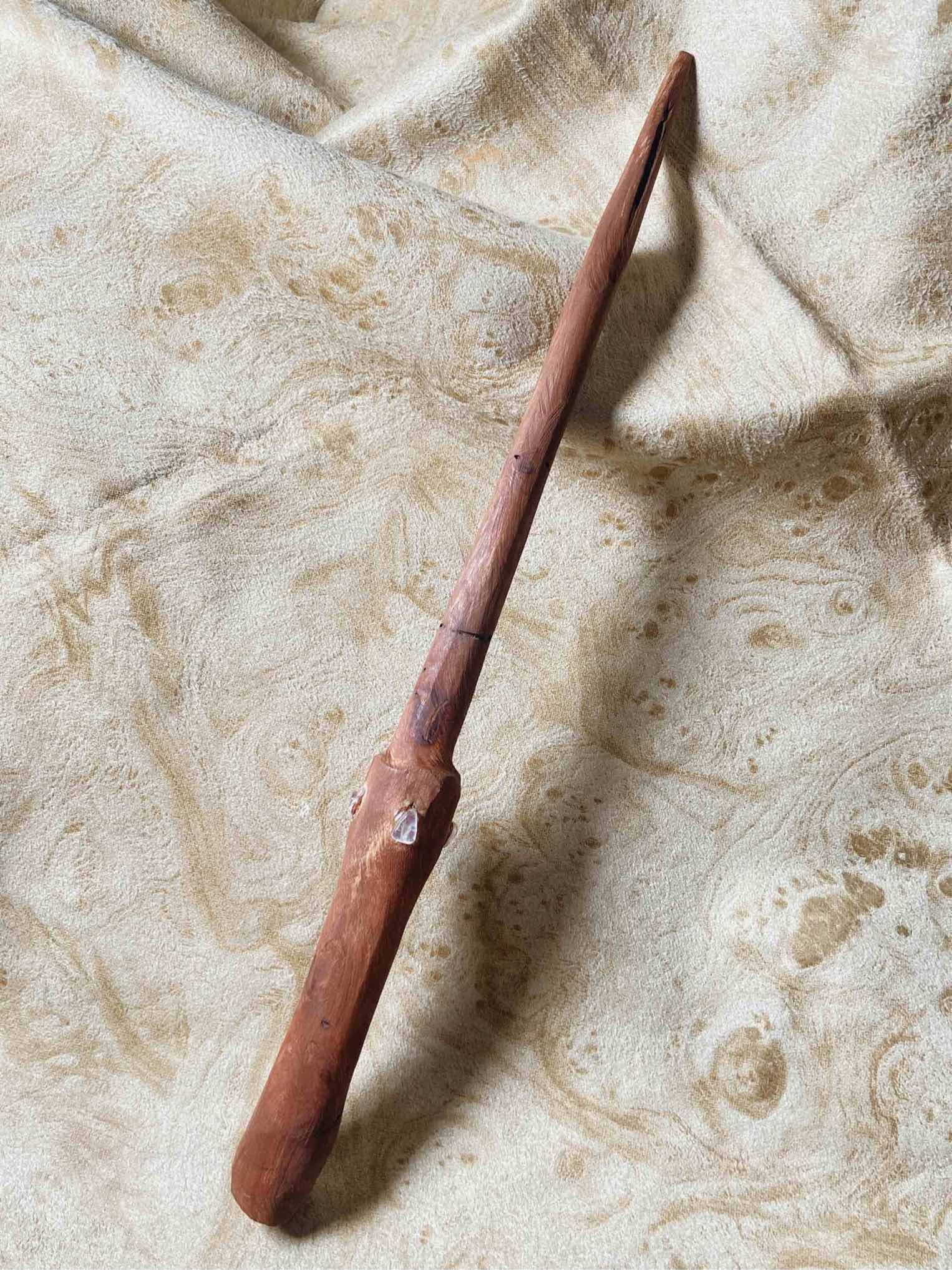 限量手工檜木魔杖31cm