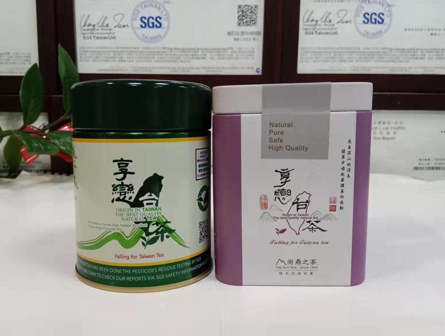 【艷香烏龍茶】臺灣首馥36A Aroma Symphony 36A （75g/罐） 每包茶上皆有SGS檢測報告 台灣茶