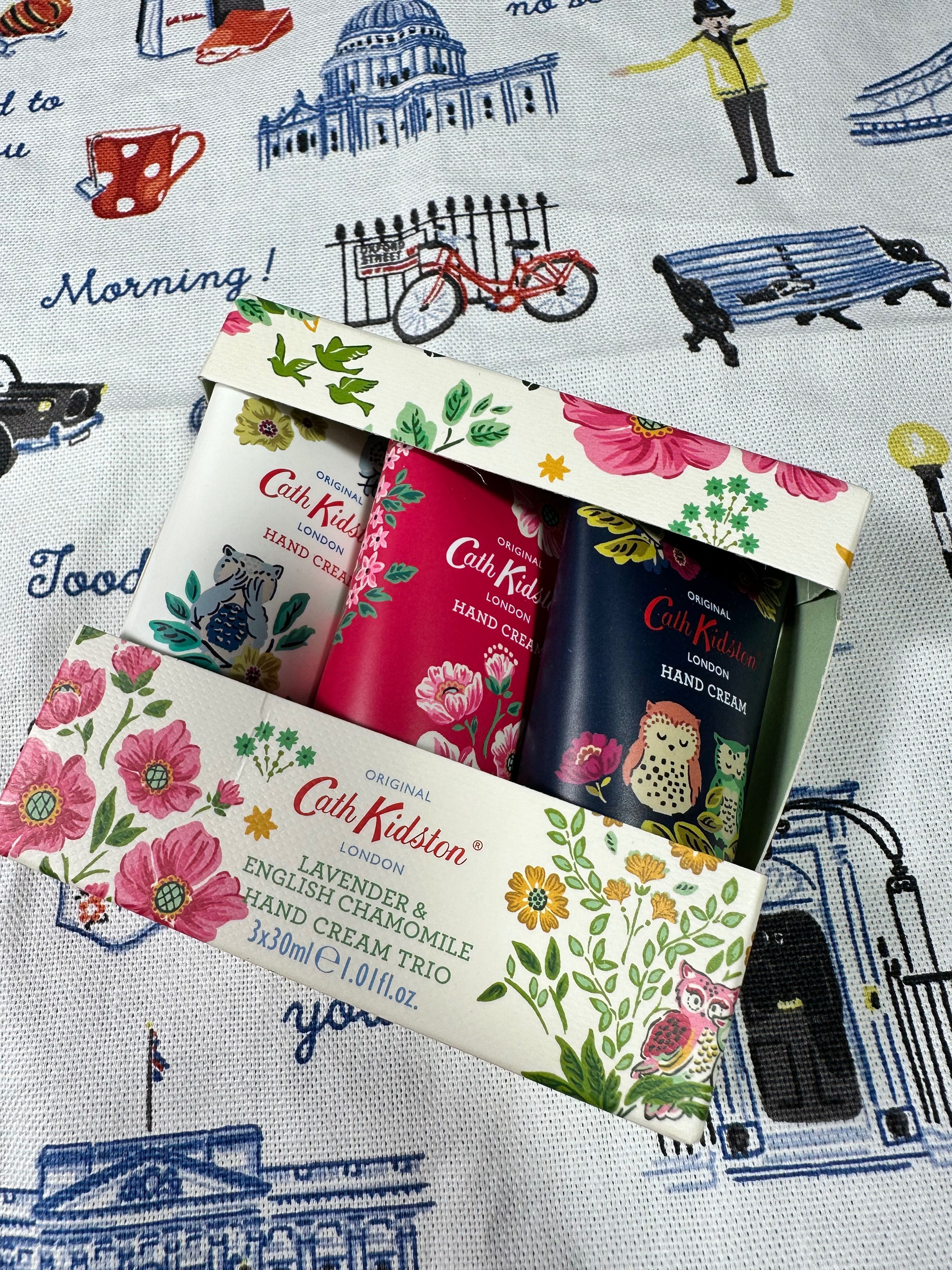 （點擊圖片有商品描述） Cath kidston 護手霜----花花貓頭鷹款