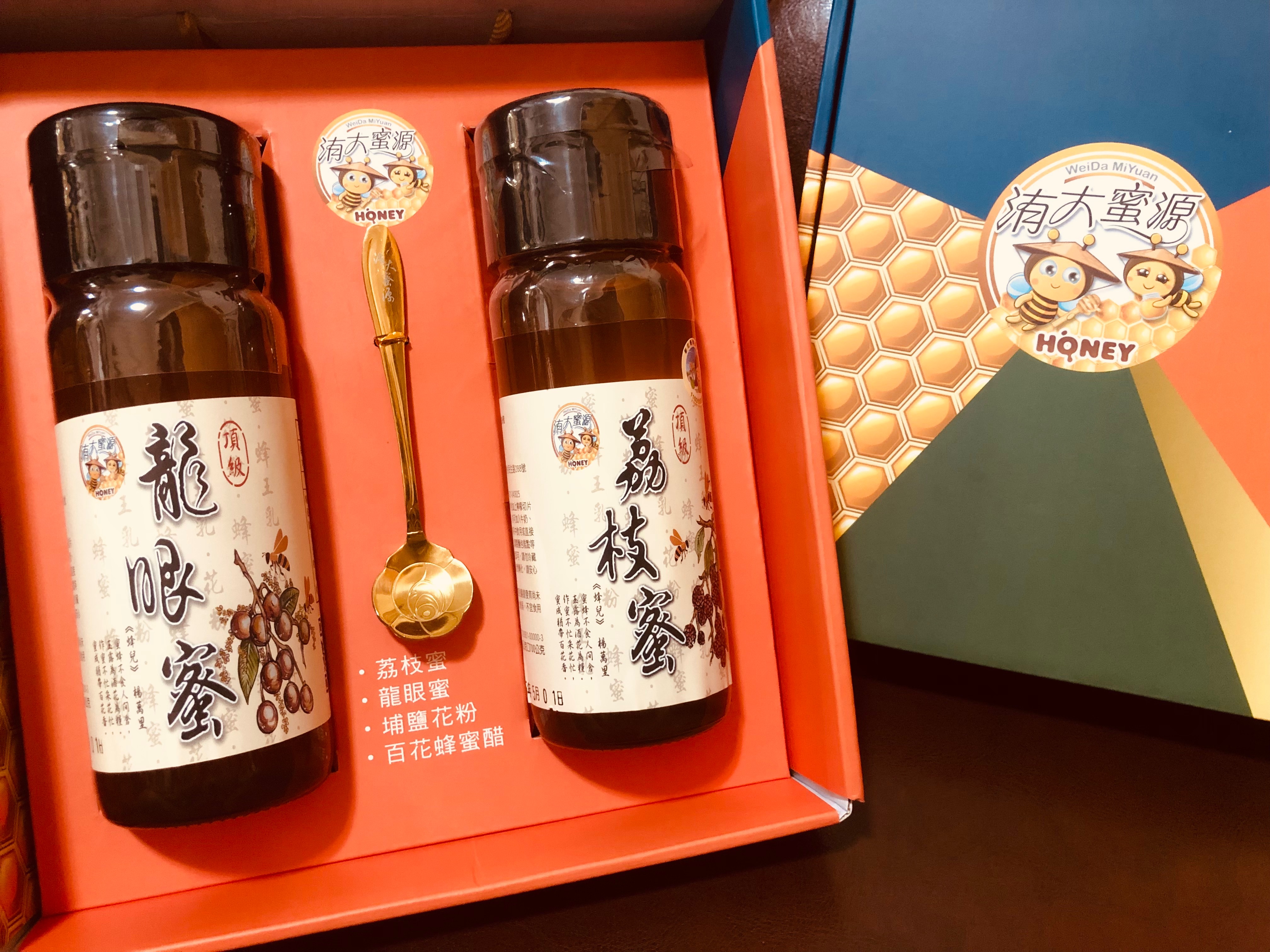 洧大蜜源-年節禮盒組-420公克2入禮盒組