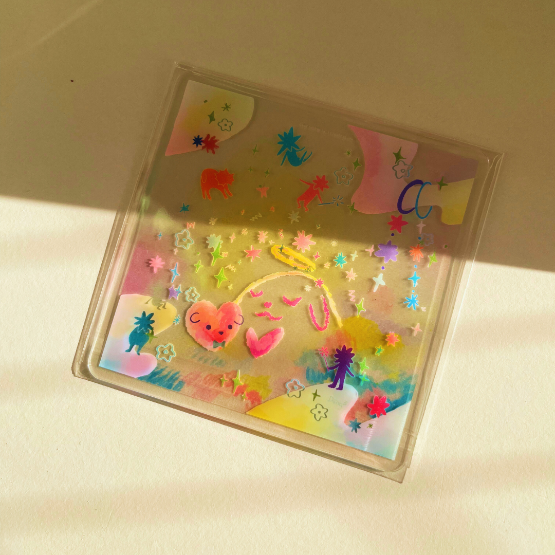 第五泛音系列 三款插畫輕薄壓克力透卡