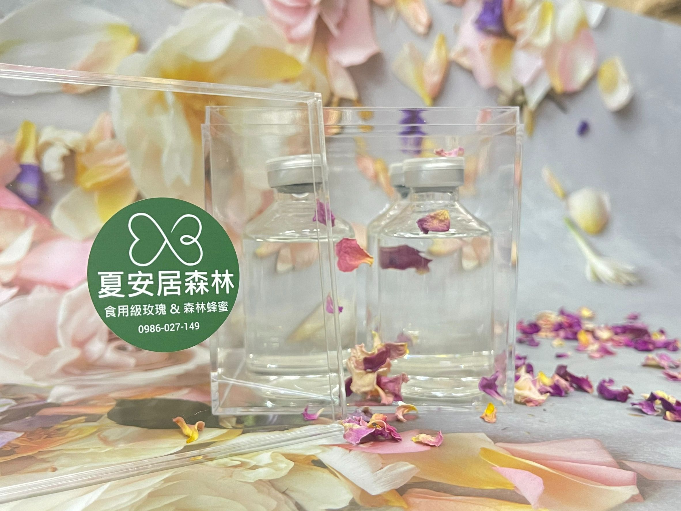 【夏安居森林農場】臺灣天然玫瑰晶露（飲用）｜TAIWAN Natural Organic Rose Hydrosol