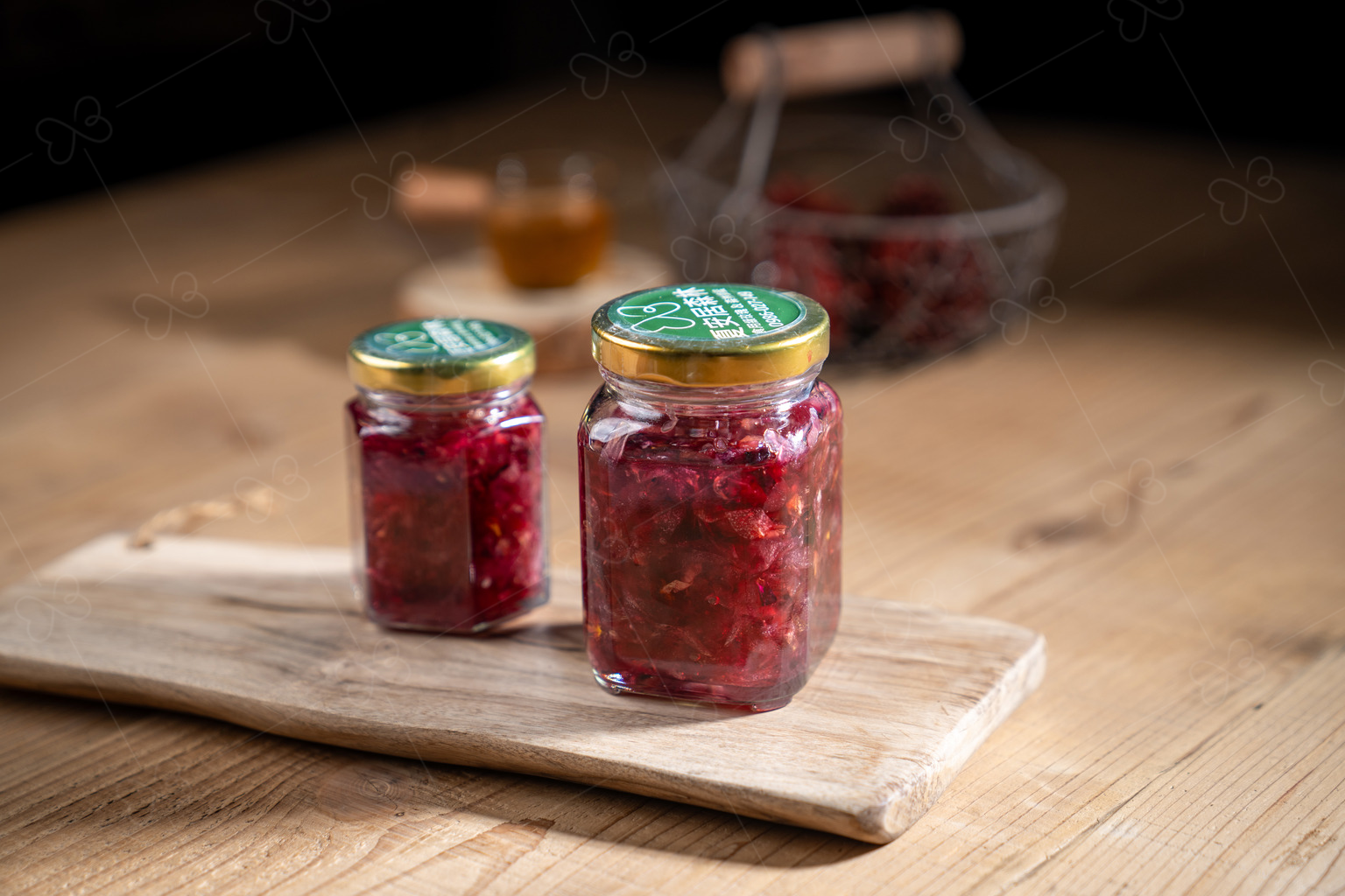 【夏安居森林農場】天然玫瑰花瓣醬｜天然食用級玫瑰、變美麗的秘密