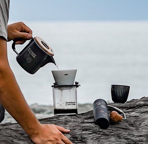Dymore X Outdoor Cafe Club 直火手沖鋼杯壺組