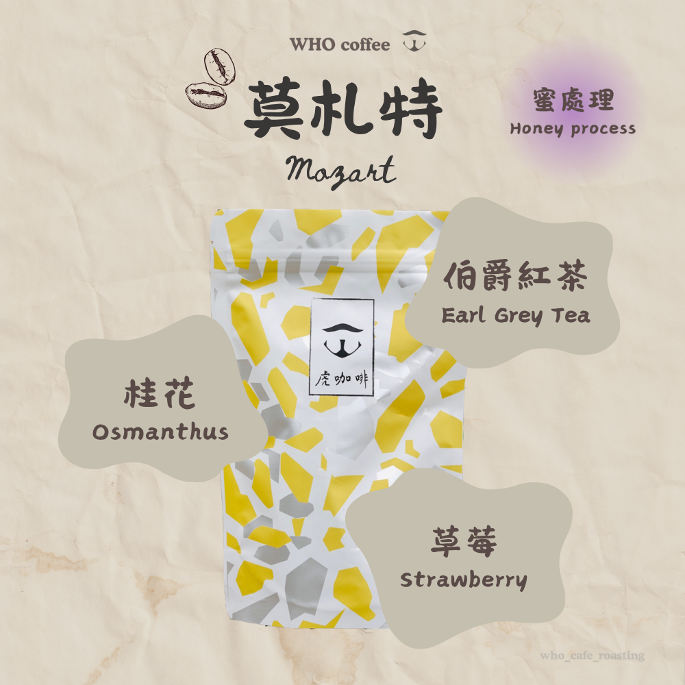 哥斯大黎加 莫札特 蜜處理 半磅咖啡豆