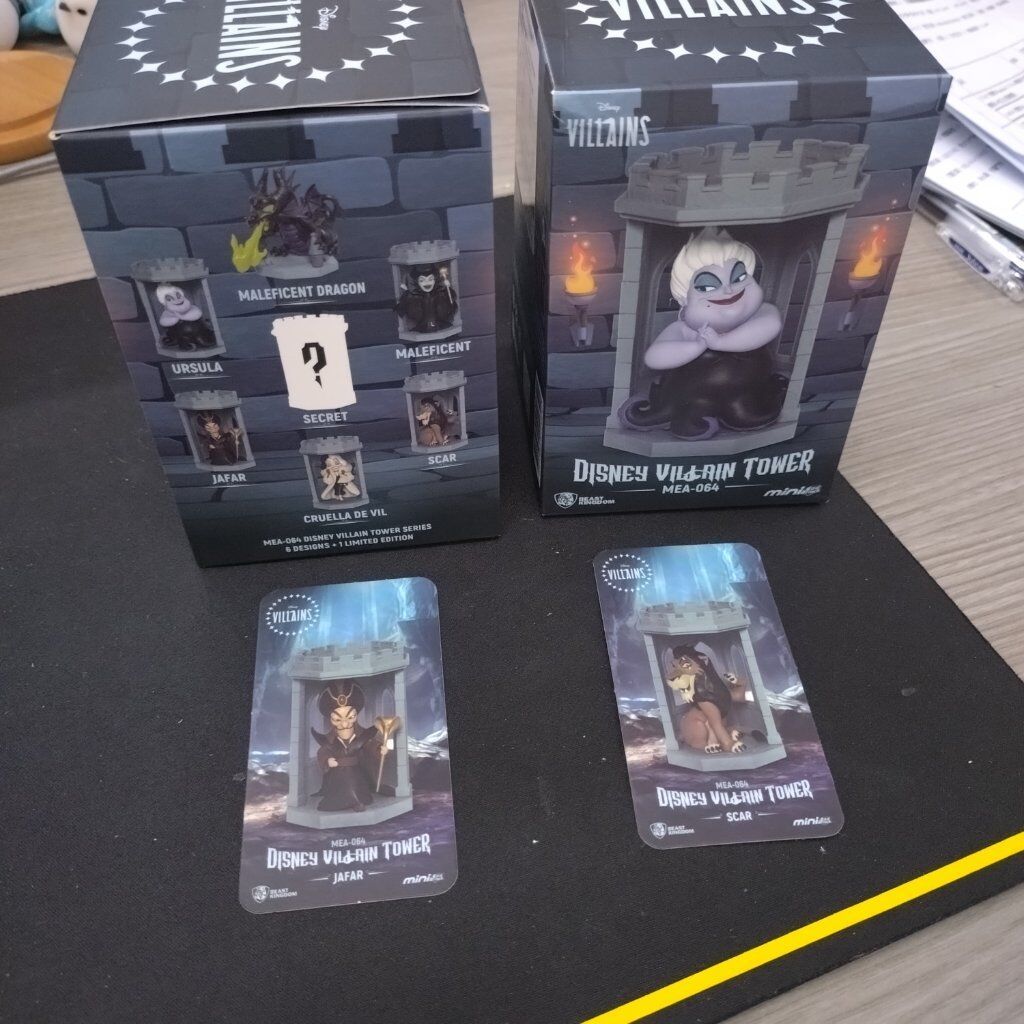 7-11 迪士尼反派盲盒公仔 內袋未拆