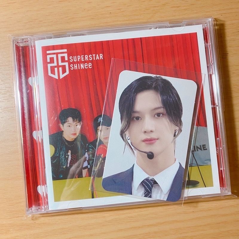 SHINee SUPERSTAR 日專通常盤 泰民小卡
