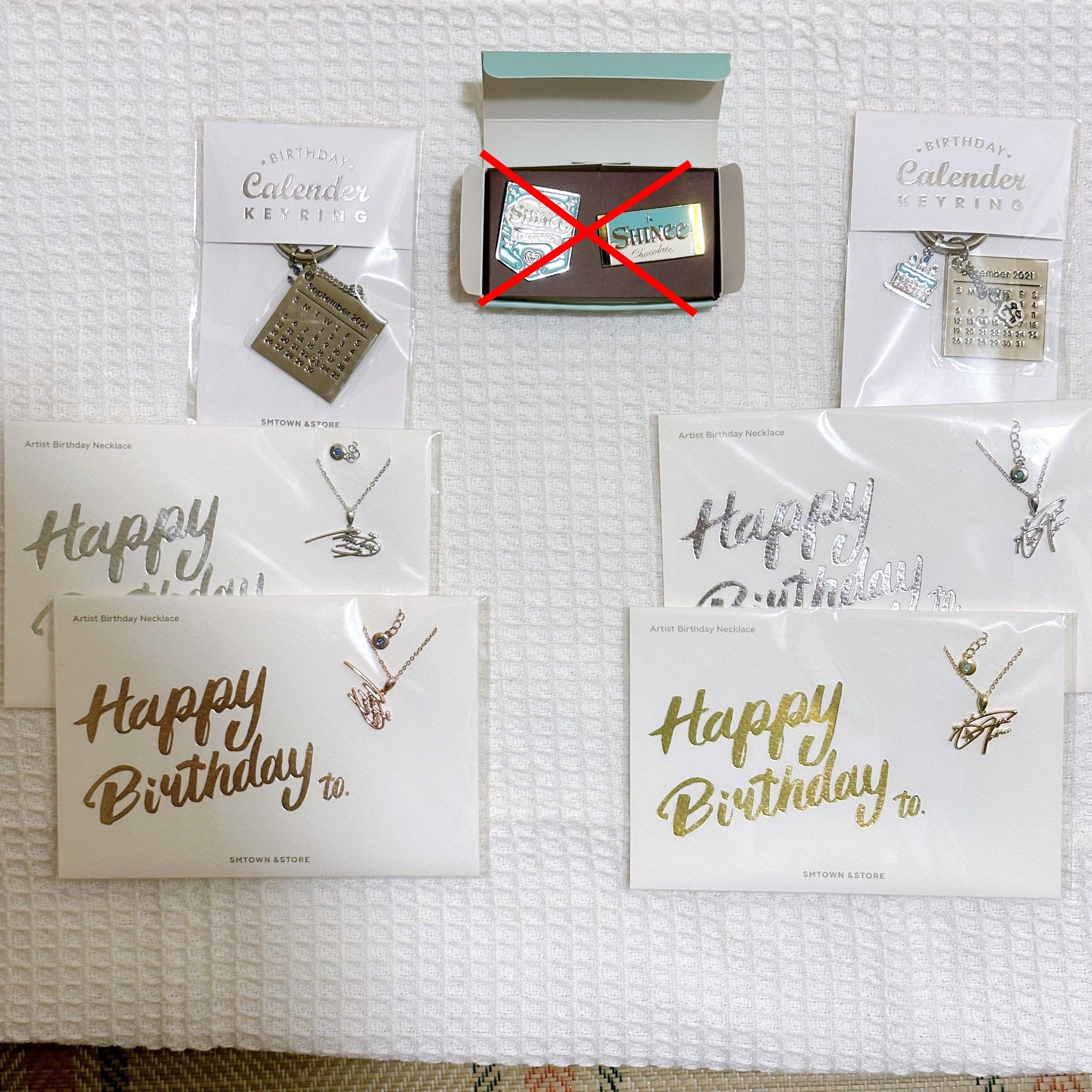 生日鑰匙圈、項鍊