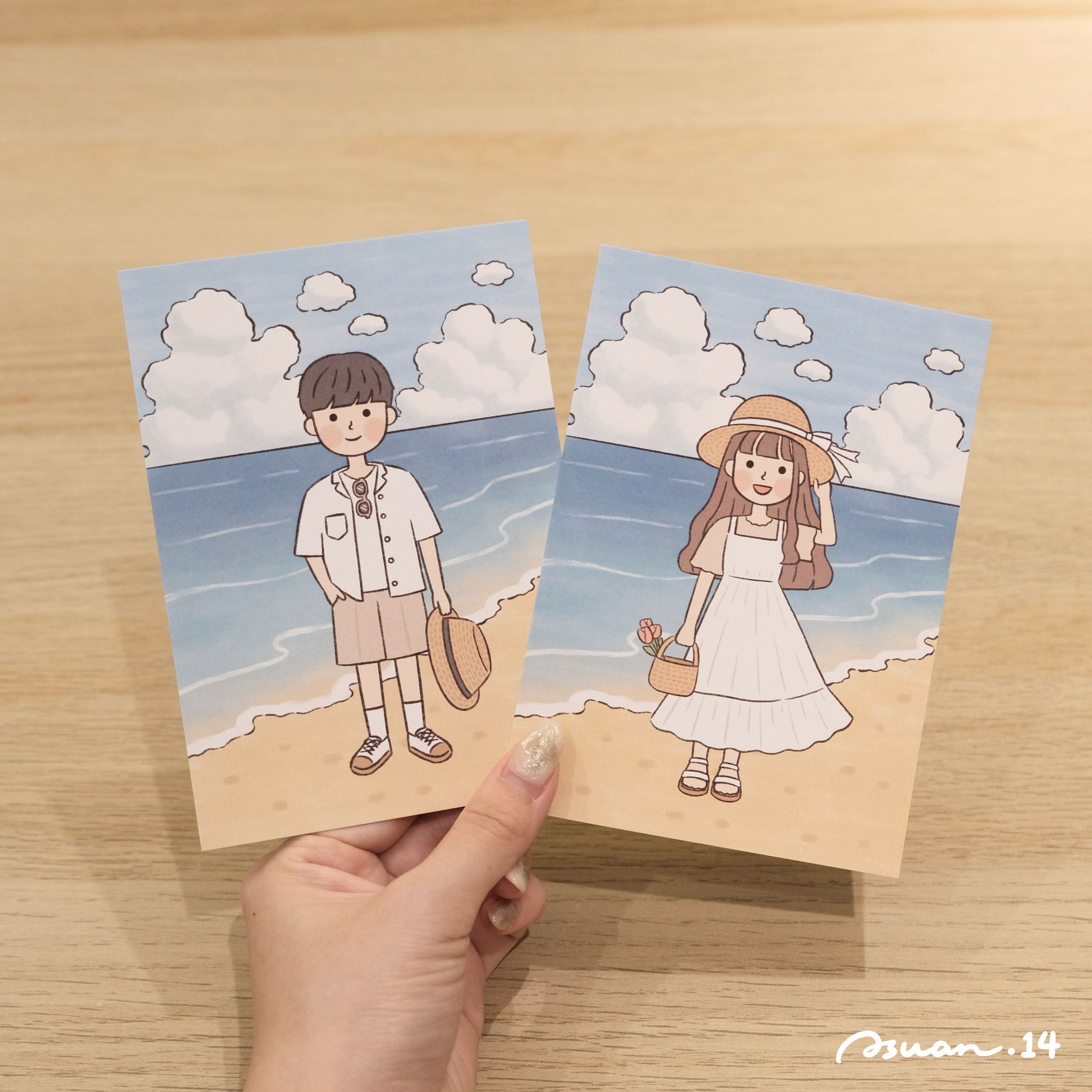 夏日明信片