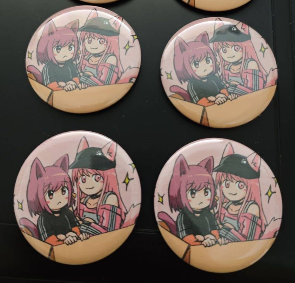 【みずえな】58mm大胸章