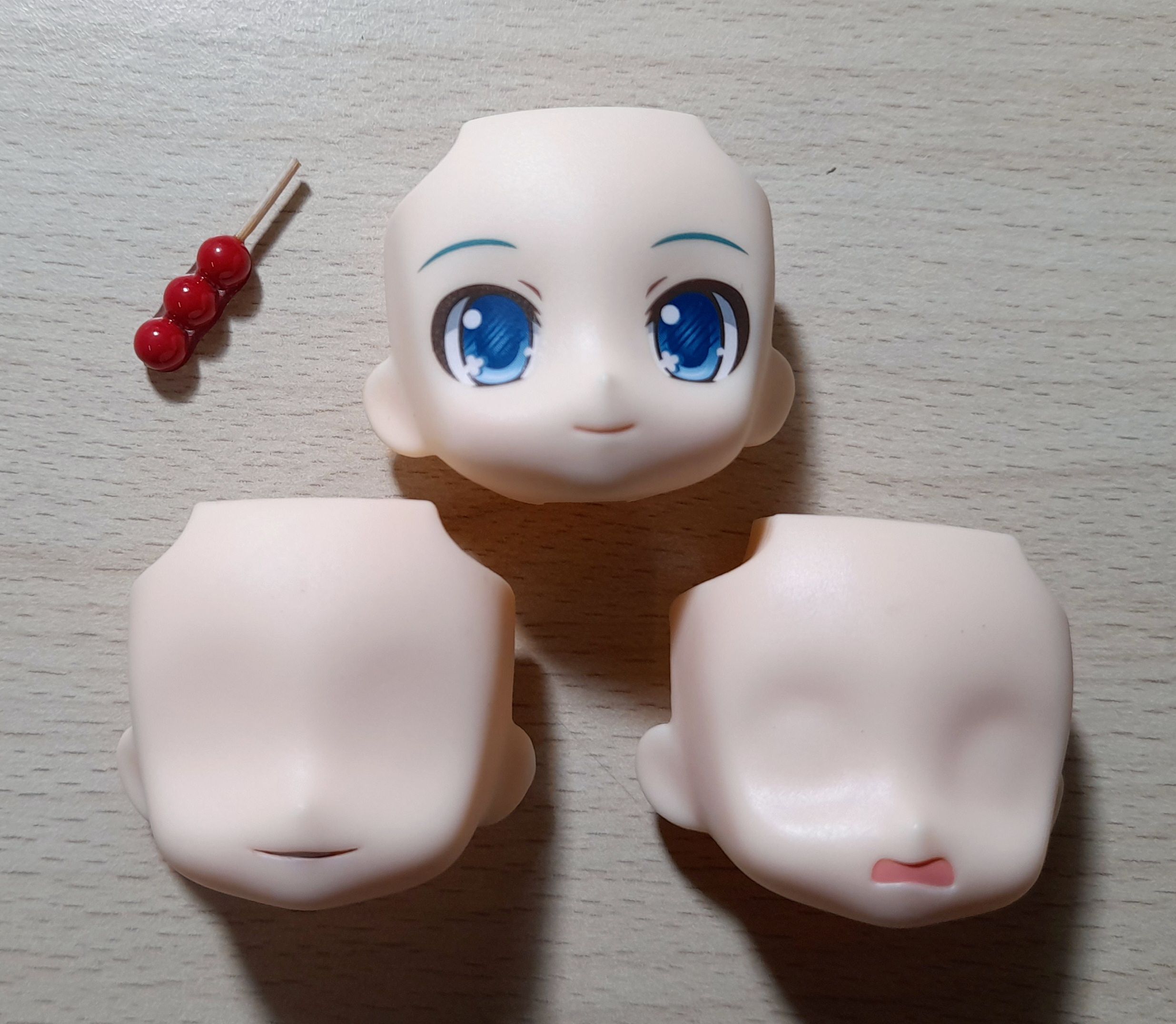 殺肉臉、空白臉、配件