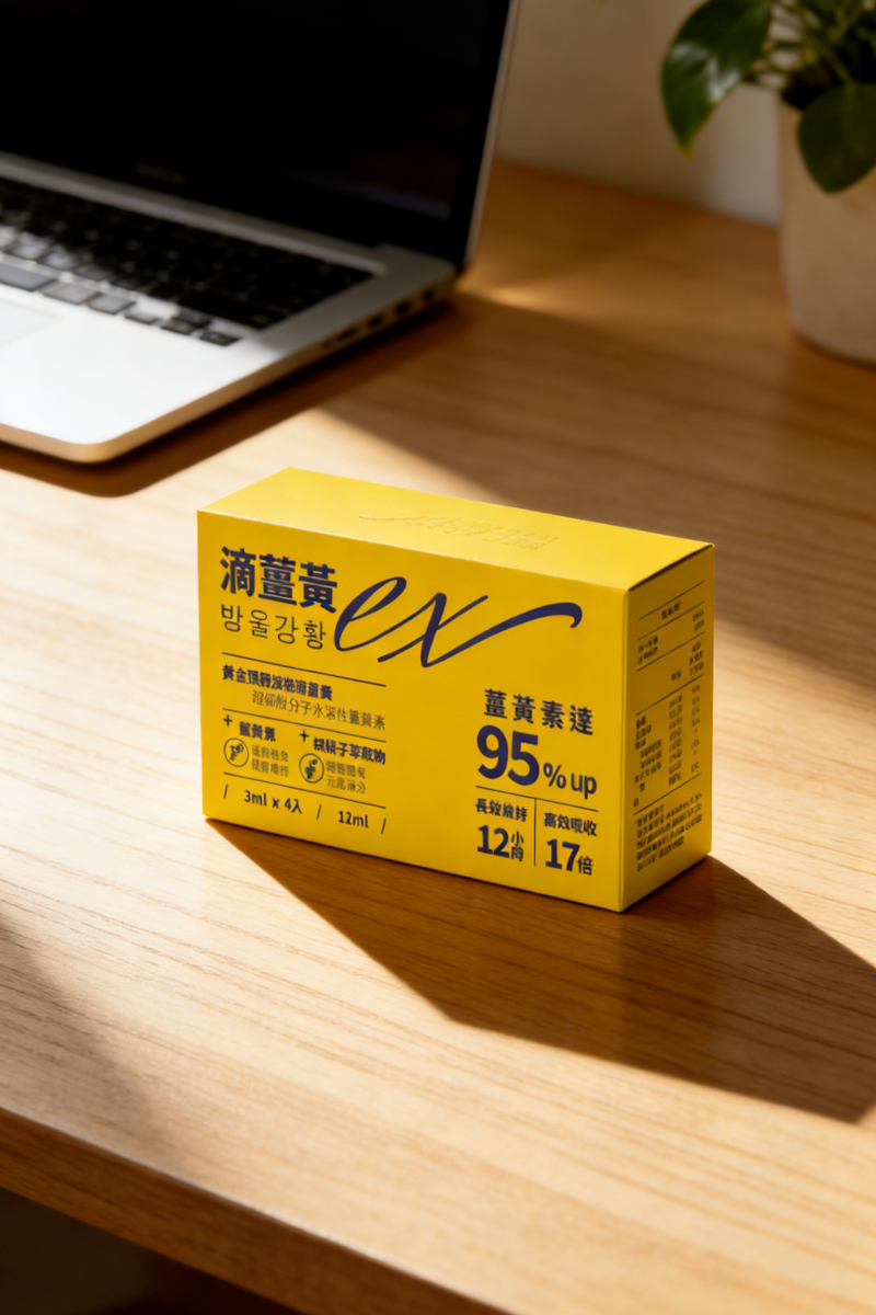 全新升級 滴薑黃EX 방울강황 16入