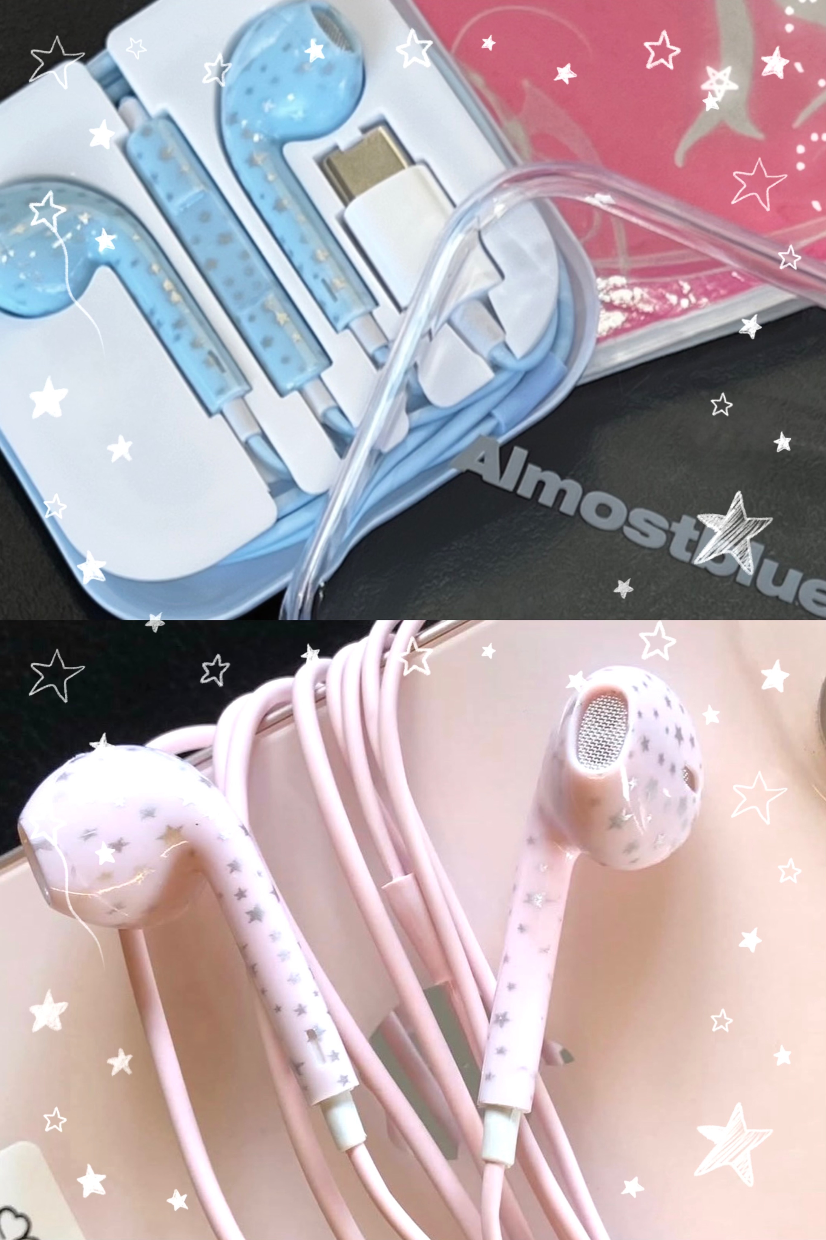 Almostblue有線耳機 typeC