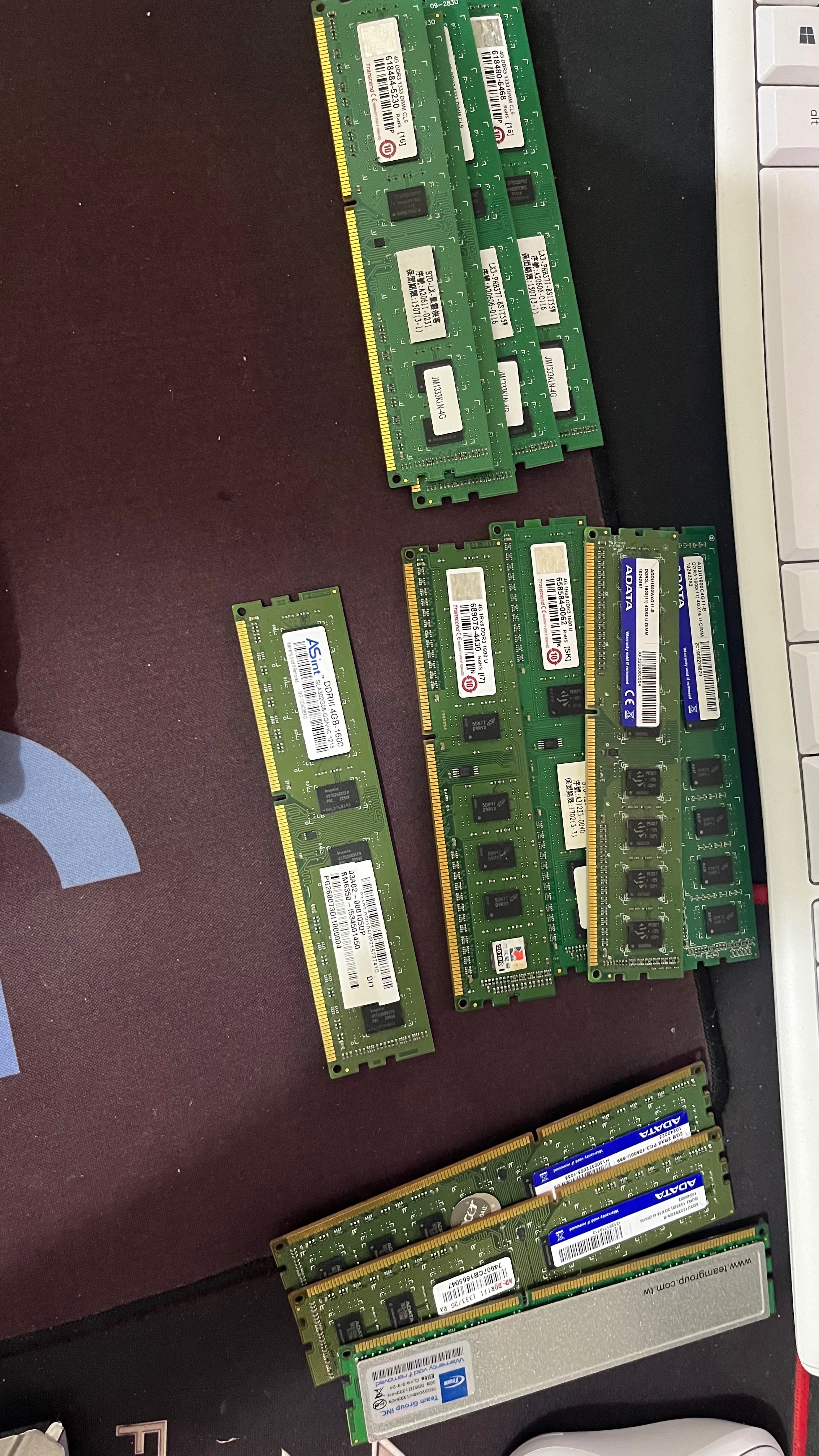 創建ddr3 1600 4gx2 威剛 ddr3 1600 4g x2+usb無線網卡x2