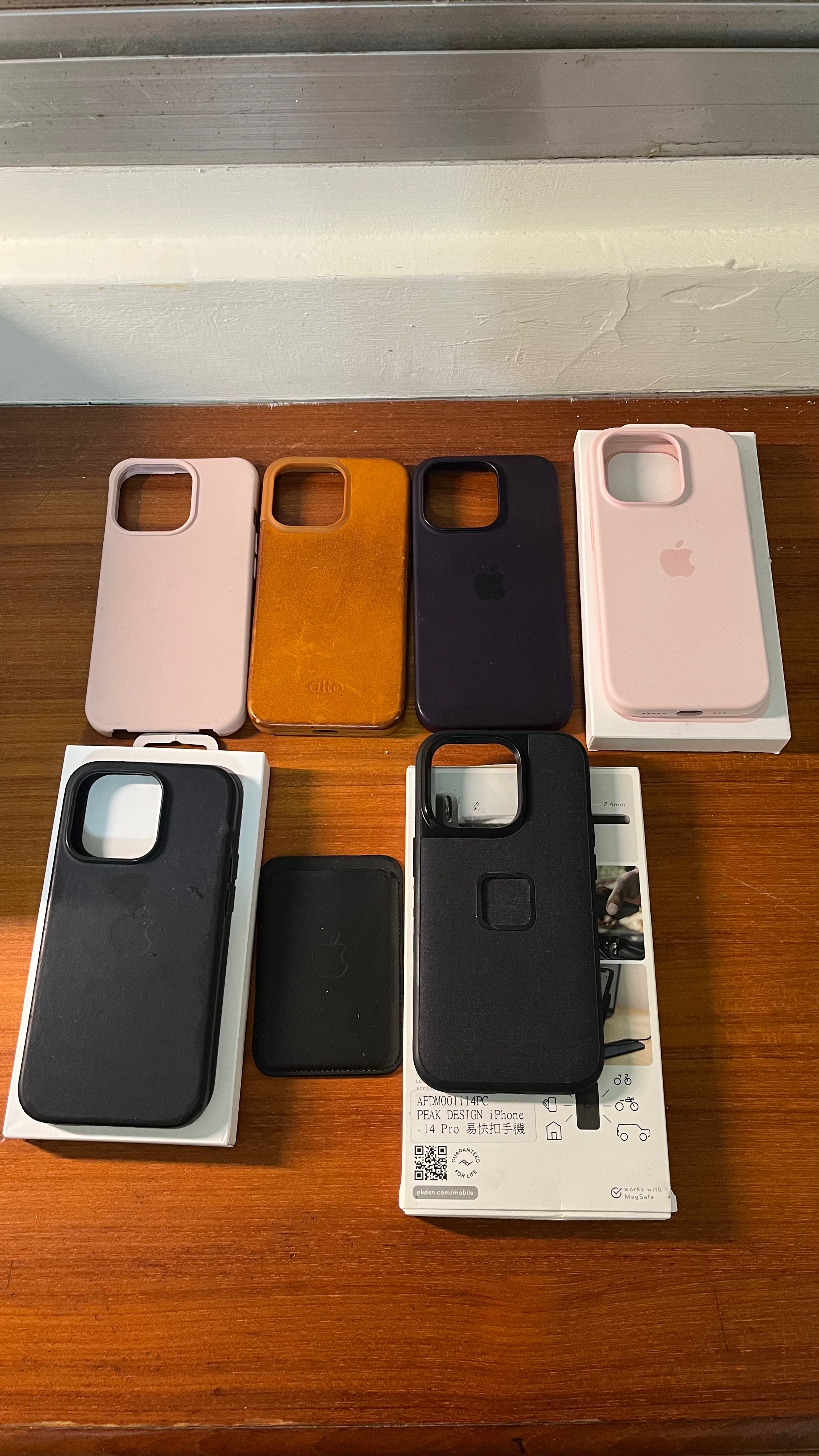 iphone 14 pro 二手 原廠 矽膠 粉色
