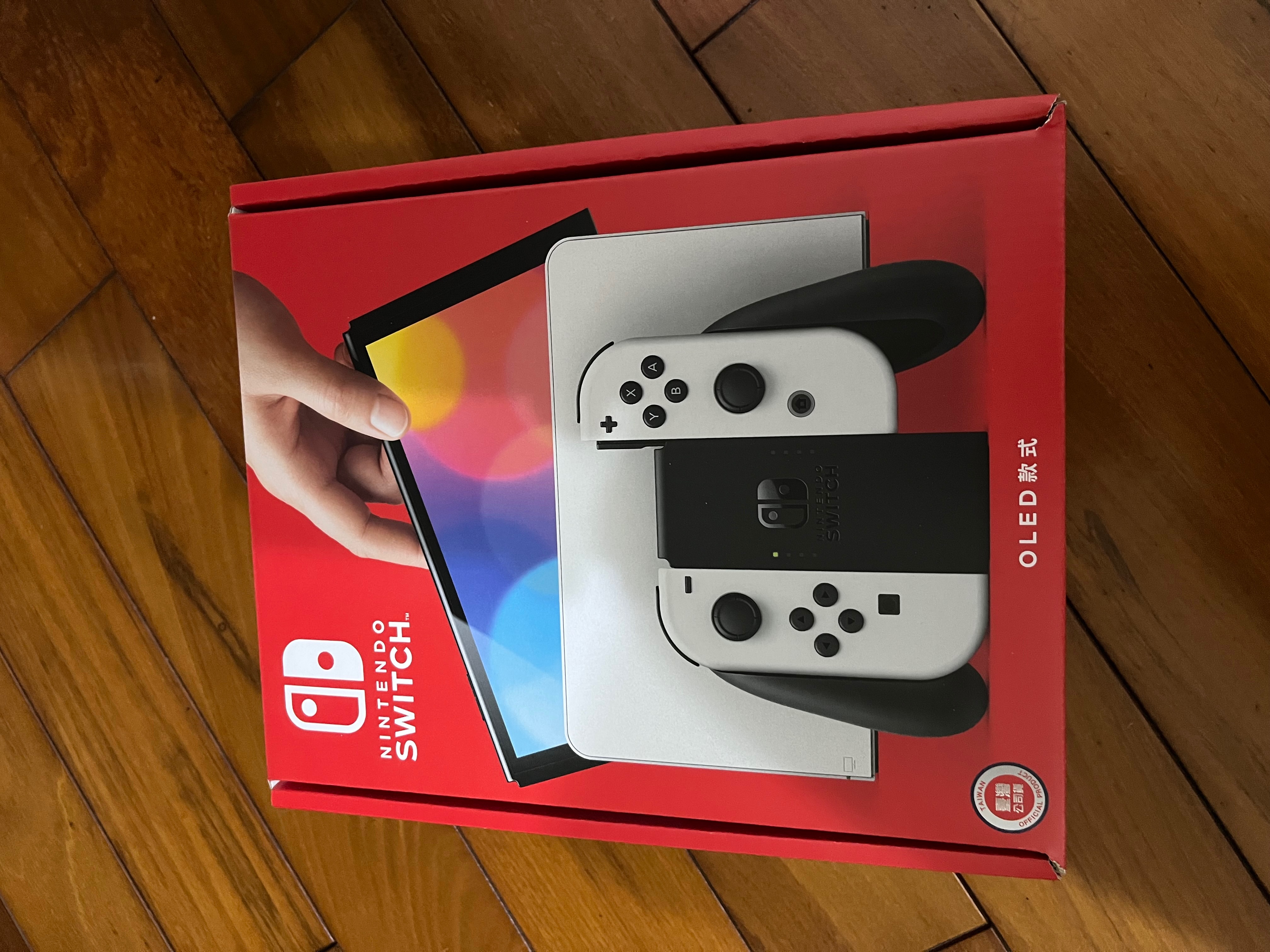 全新未拆封switch oled 白