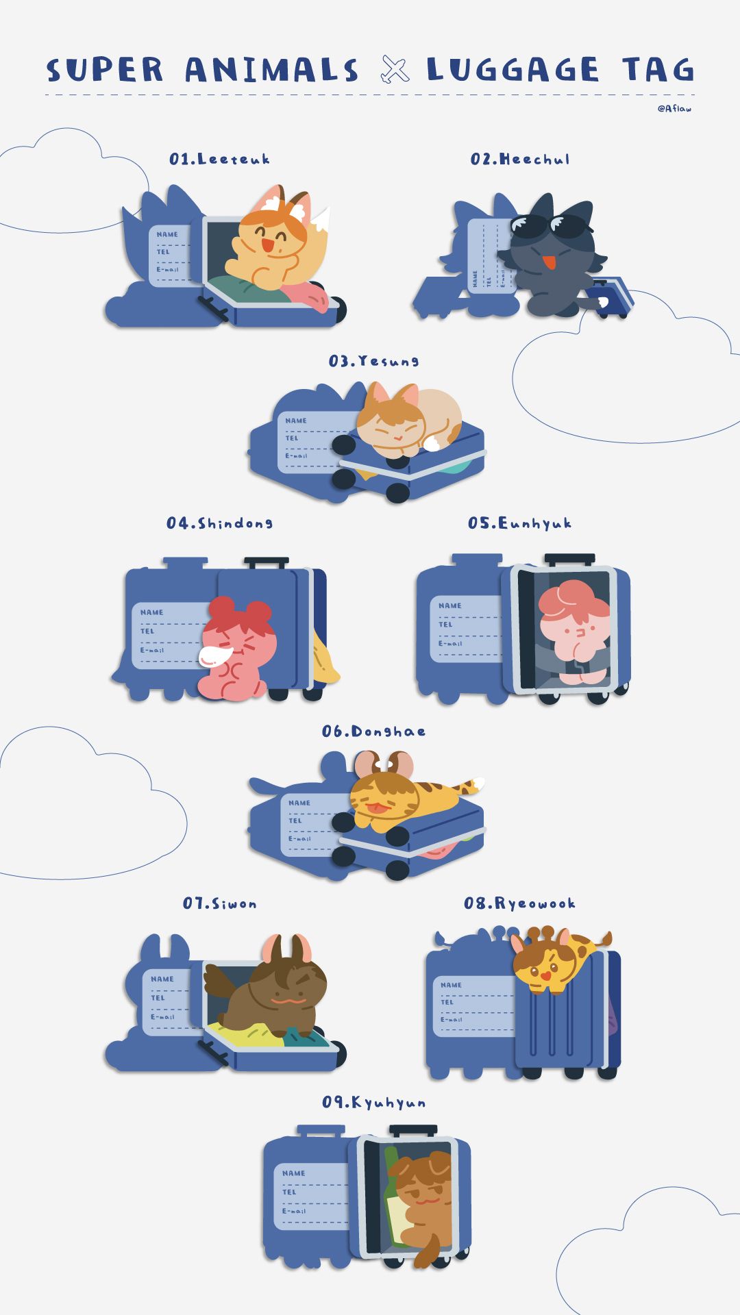 【現貨餘量】【旅行夥伴】行李吊牌