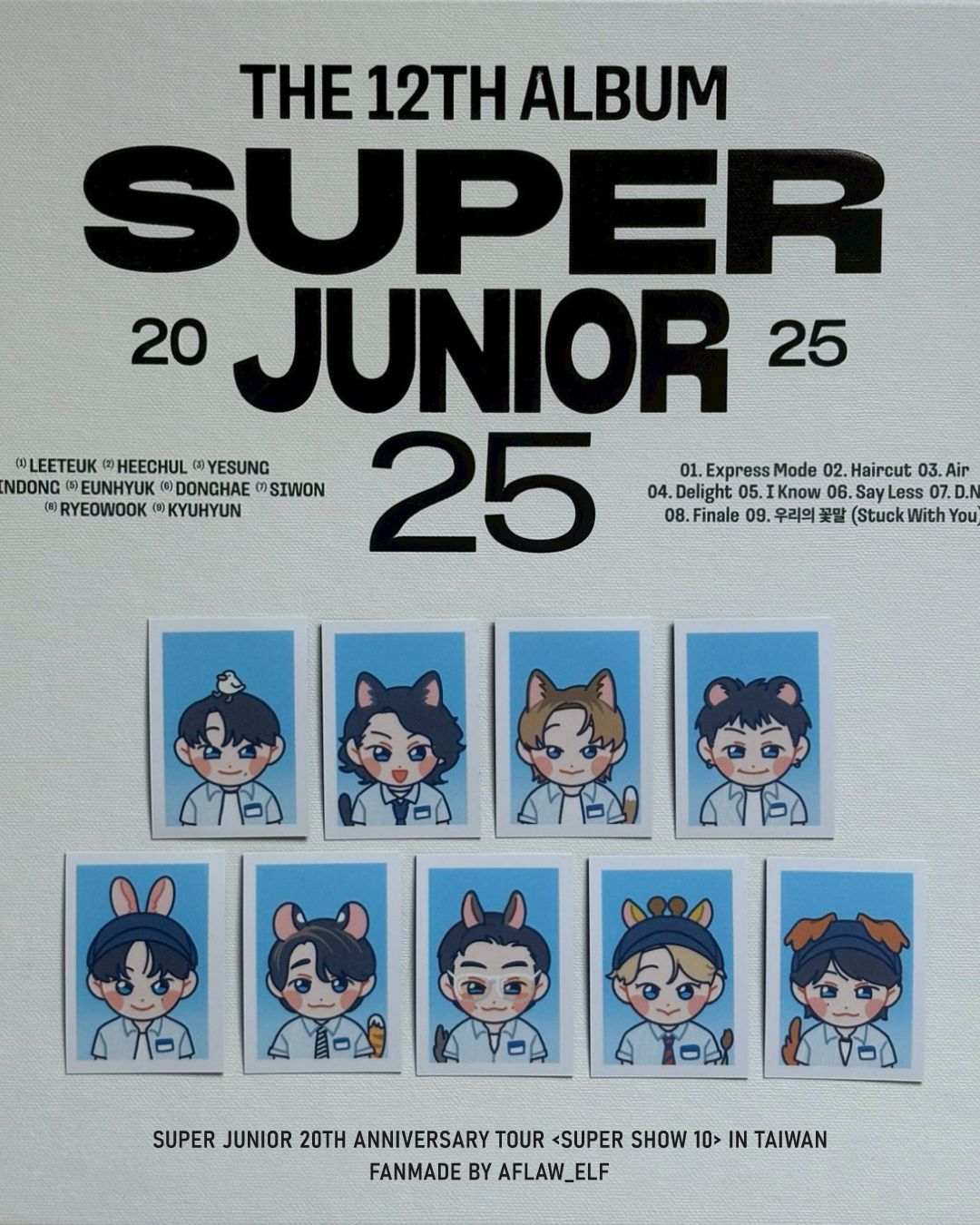 【限下單加購，每單每人1組贈完為止】應援證件照（9款一組）