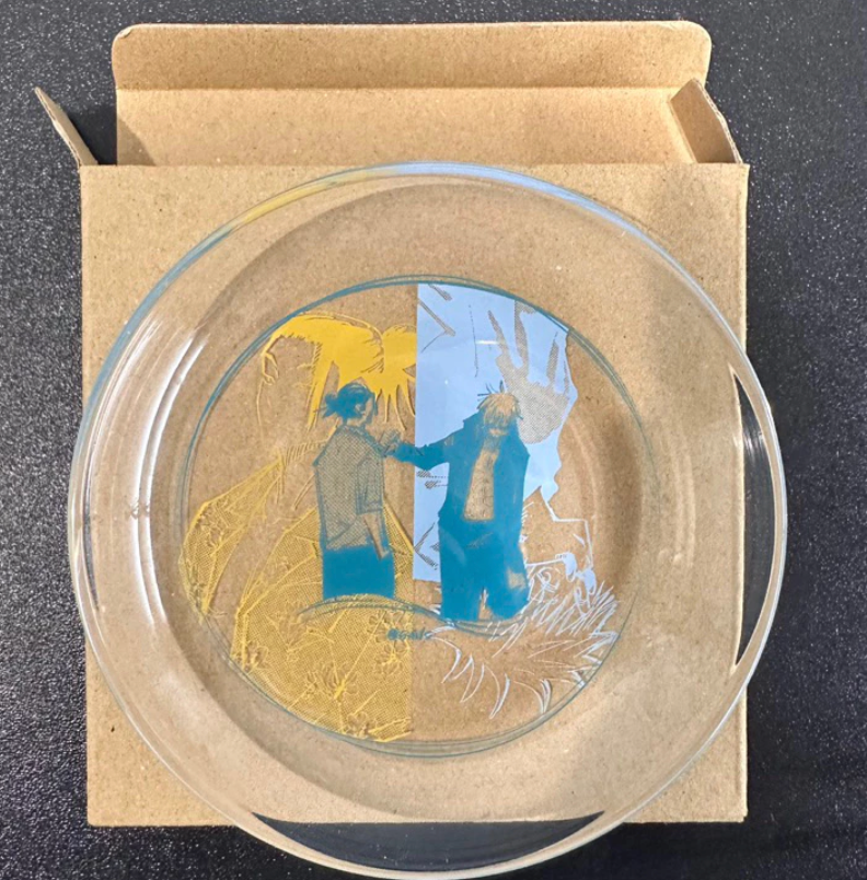 懷玉玉折玻璃盤