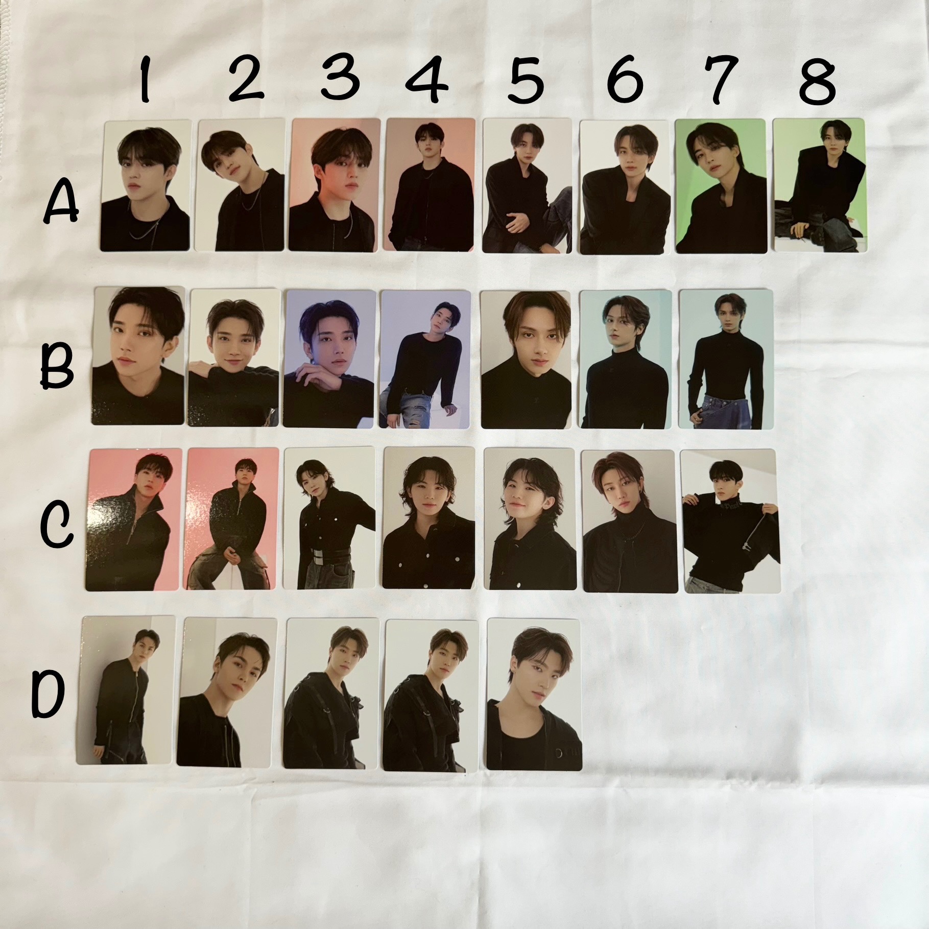 Follow again 演唱會卡包