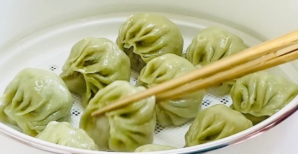 全素食-香椿蒸餃