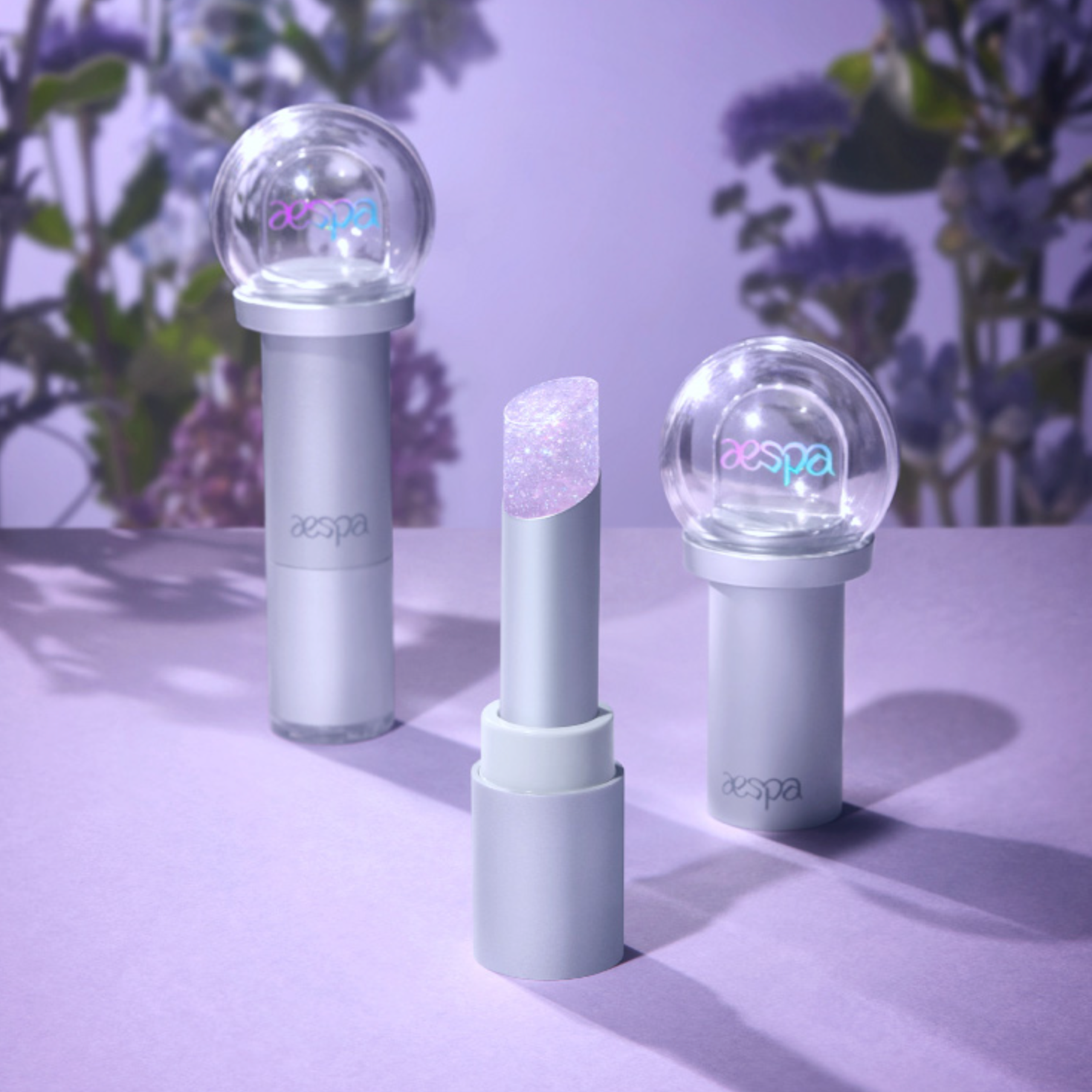 SM x 愛茉莉太平洋 手燈護唇膏 可當吊飾