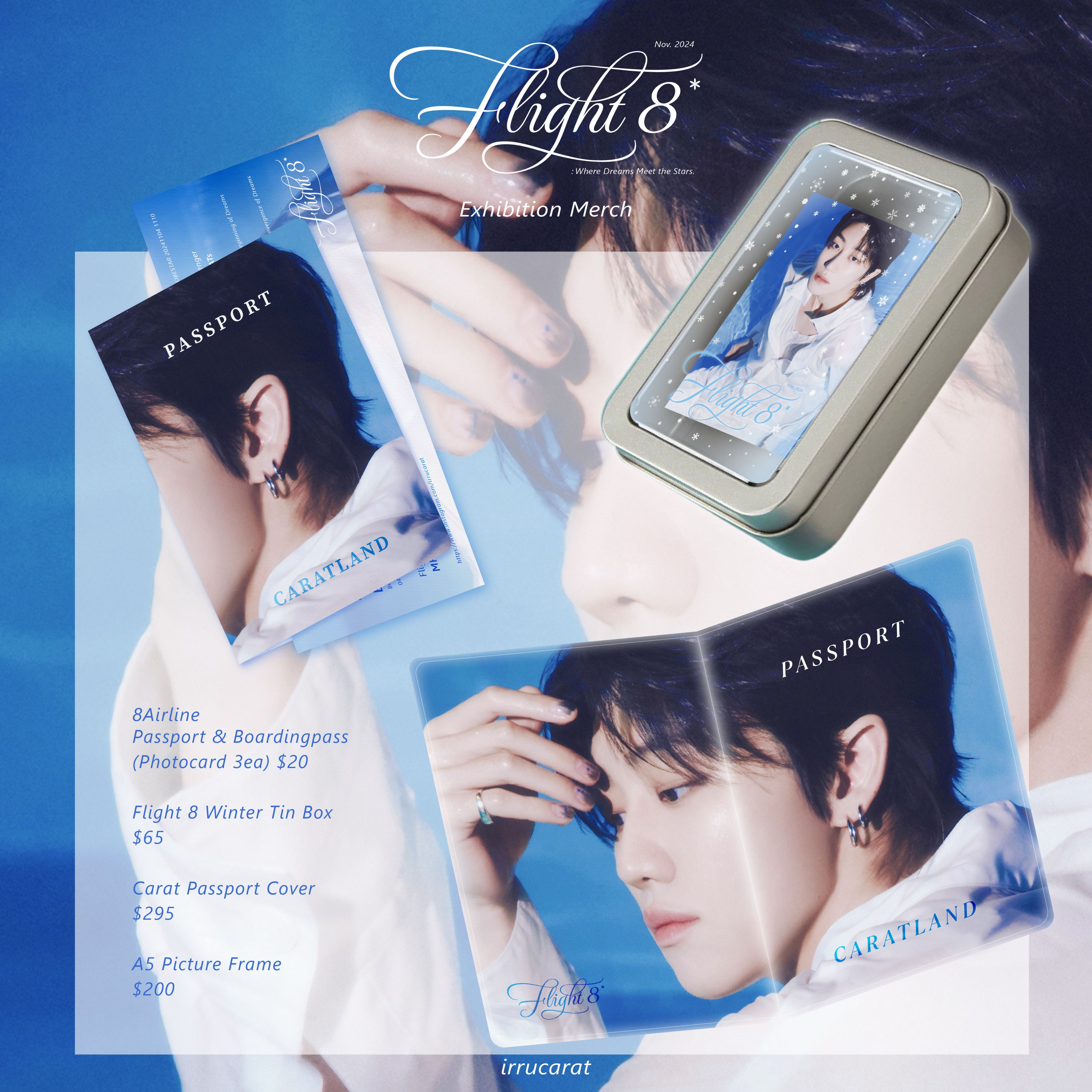 𝑭𝒍𝒊𝒈𝒉𝒕 𝟖 展會周邊（無框畫在這裡！）