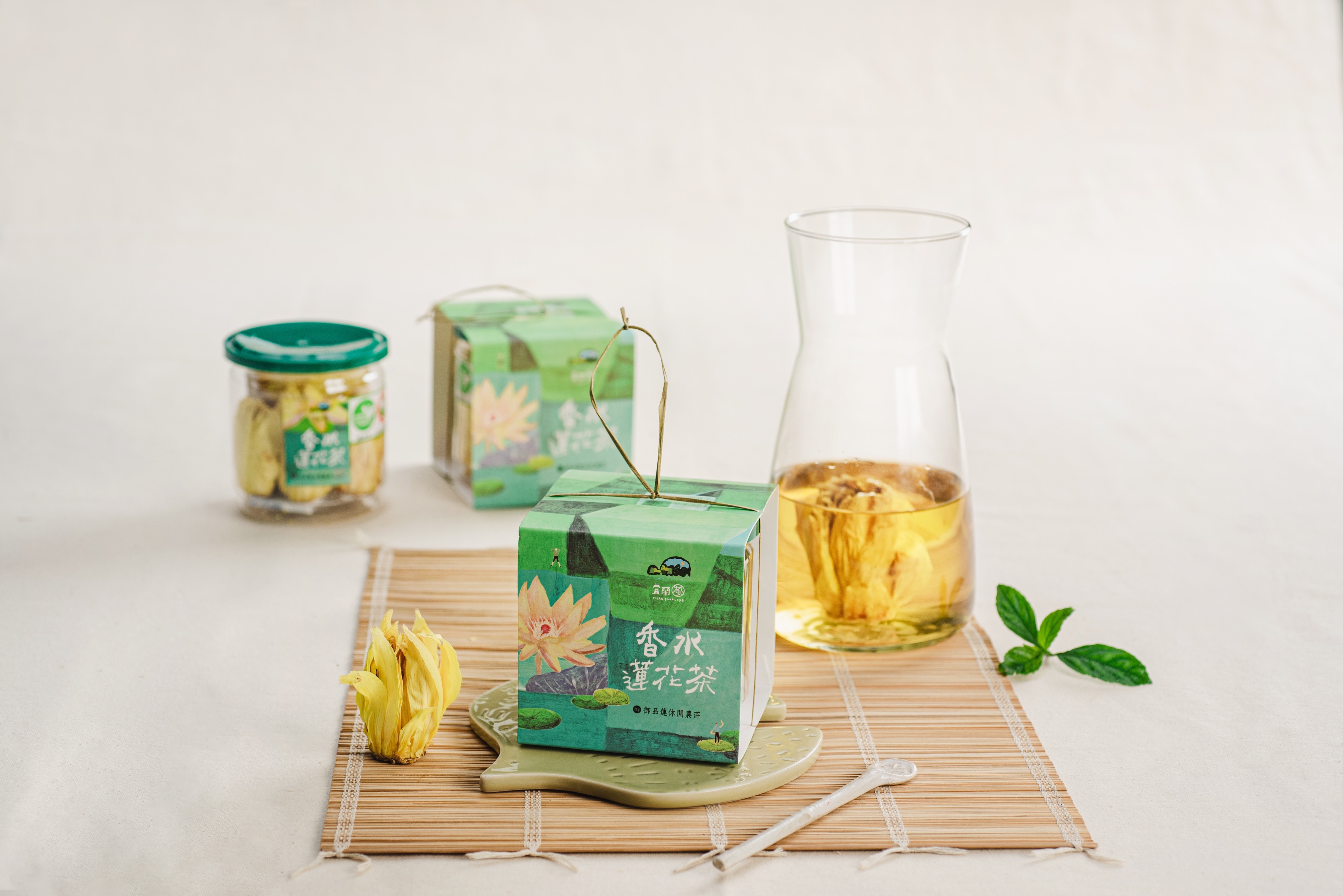 【青出宜蘭】有機蓮花茶