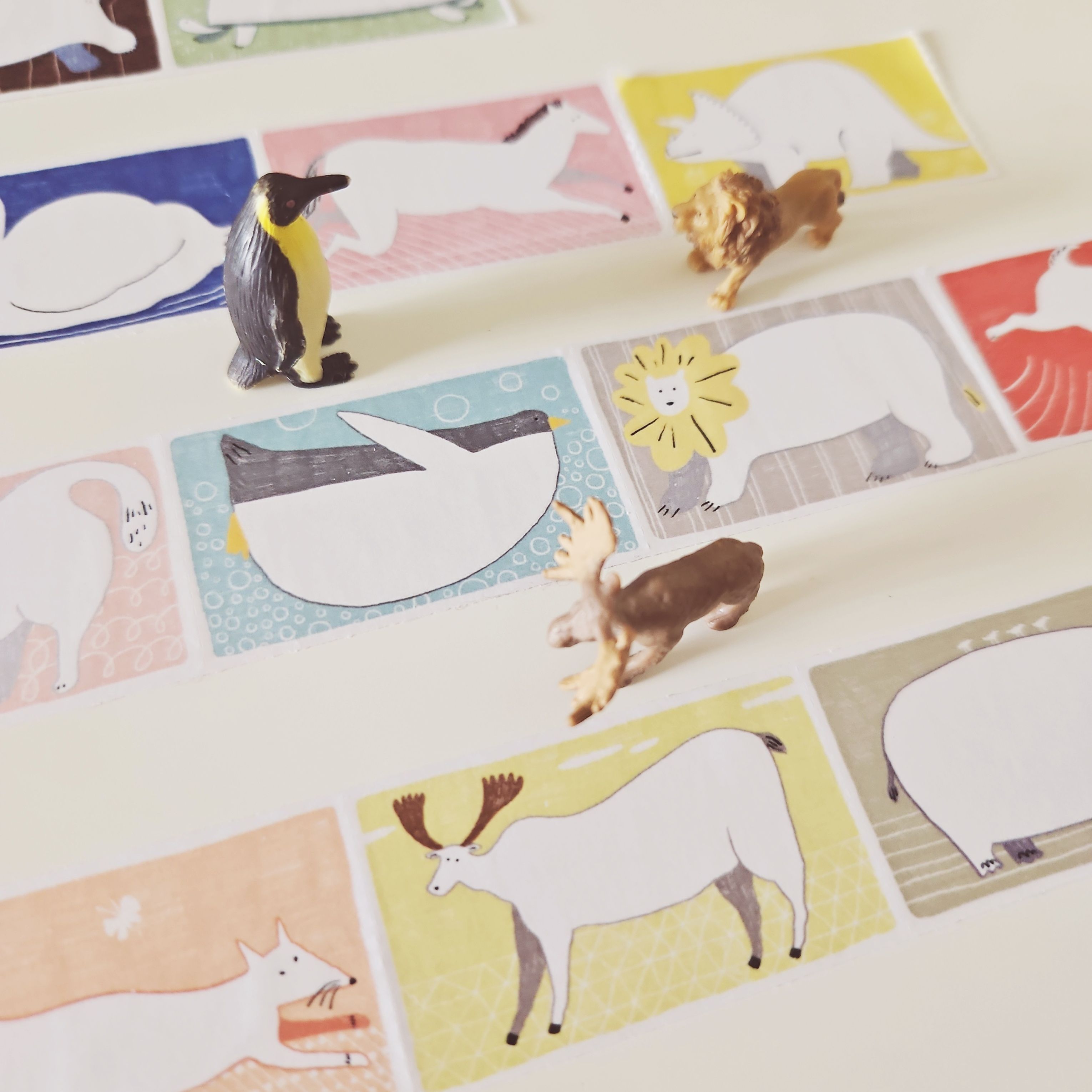 動物點點名 便利貼卷