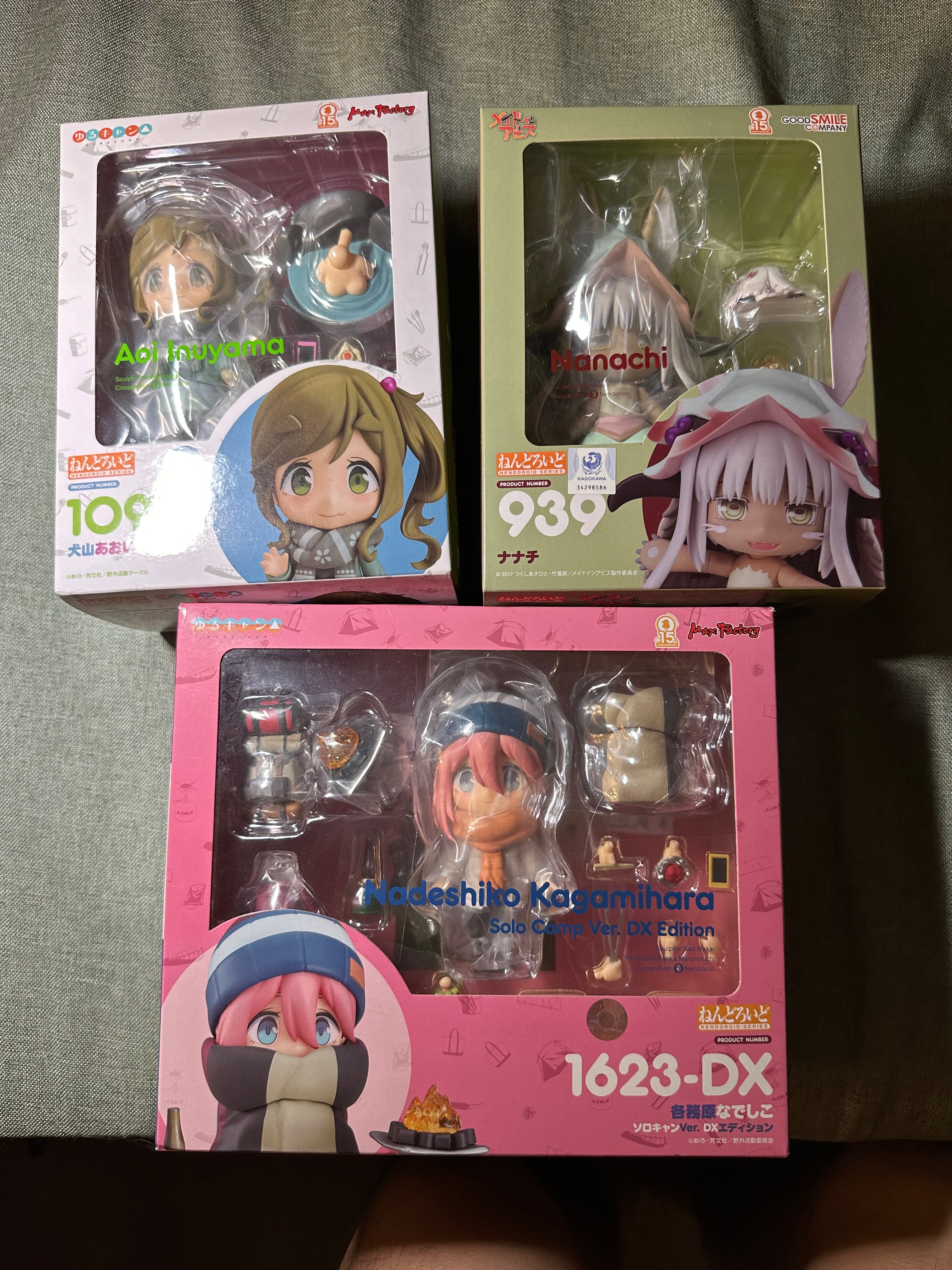 來自深淵 搖曳露營 黏土人