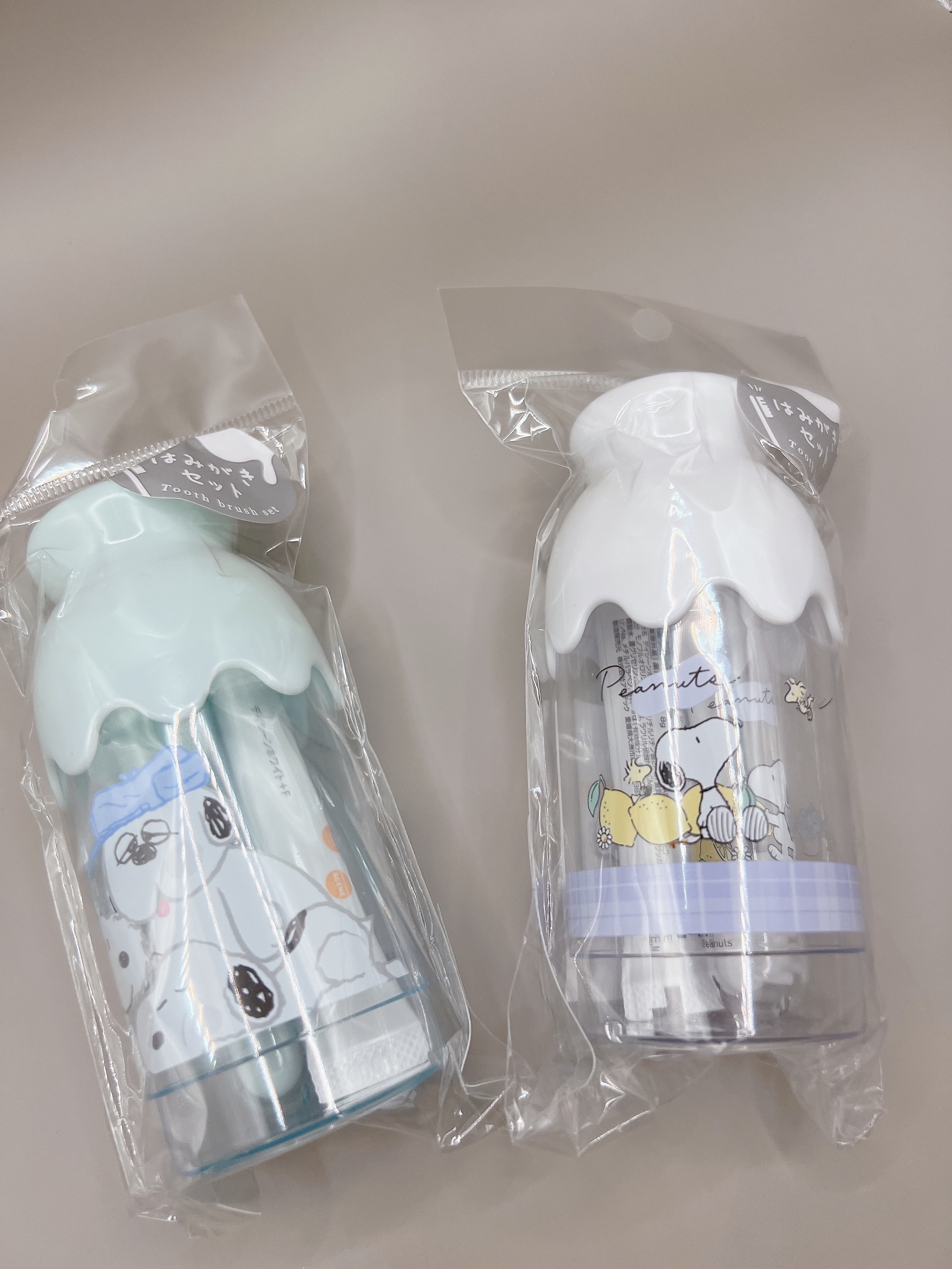 🌟￼［快速出貨］SNOOPY 史努比 口杯組 旅行牙刷組 攜帶式 漱口杯