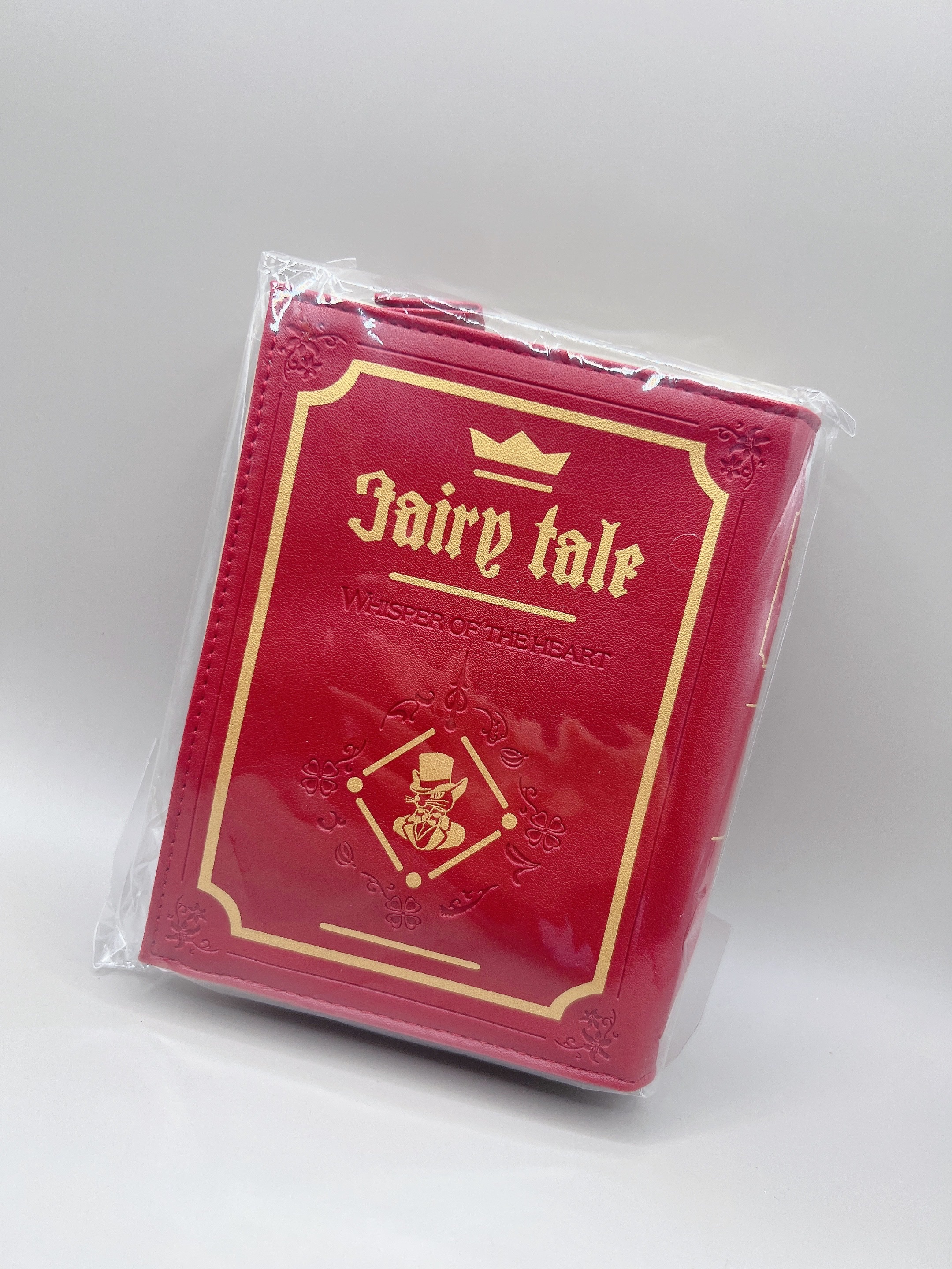 ￼🌟［快速出貨］日本代購 正版 宮崎駿 吉卜力 心之谷 25周年 貓公爵 書本 收納包 小包 錢包 化妝包