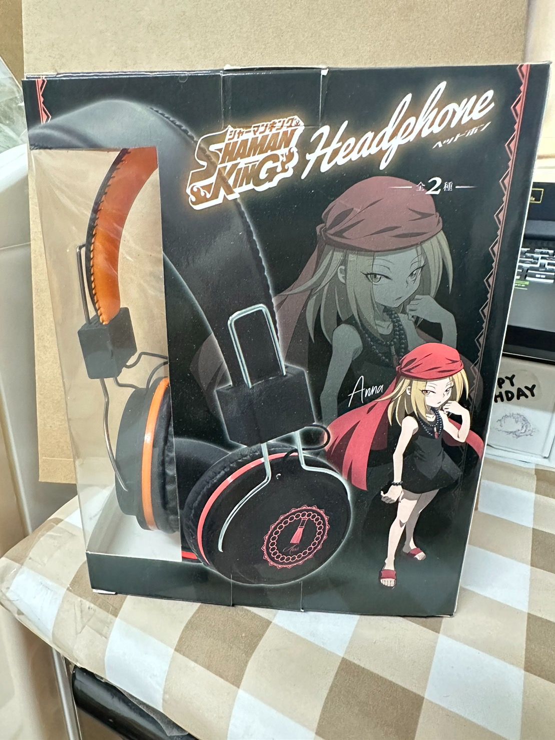 通靈王 Shaman King 麻倉葉 有線頭戴式耳機