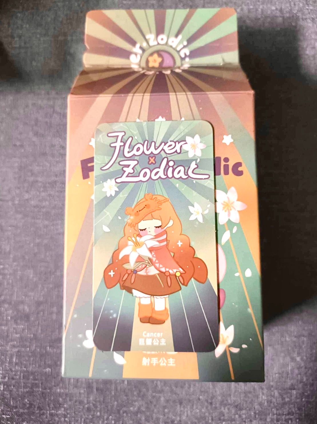 Gora 公主星座花語系列 十二星座 盲盒 盒玩 公仔 小公仔
