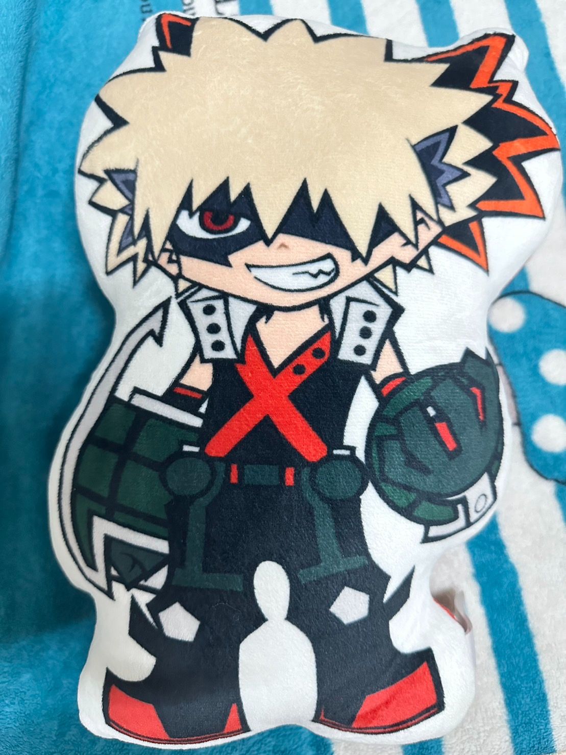 我的英雄學院 官方周邊 星宇文創 小抱枕 爆豪勝己