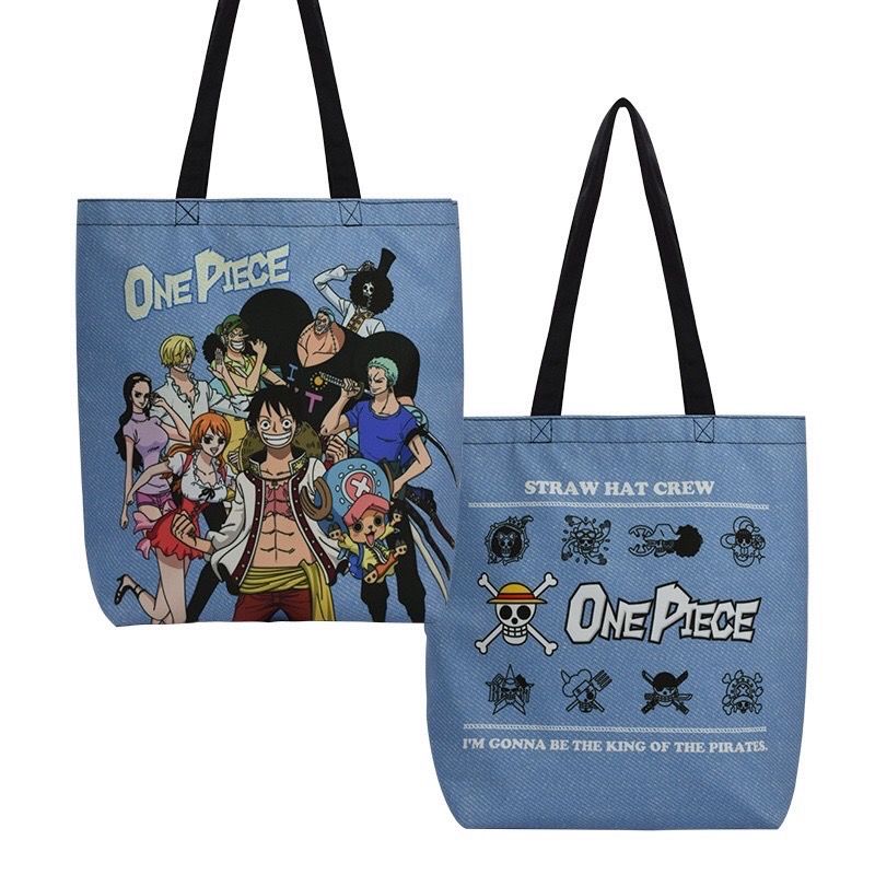 木棉花 官方正版週邊 航海王-大容量單肩提袋 購物袋 環保袋 海賊王